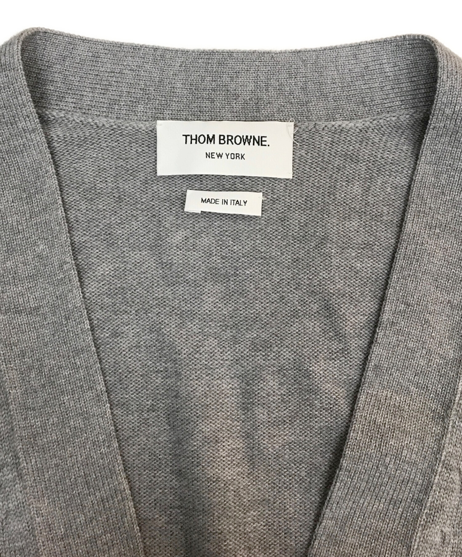 中古・古着通販】Thom Browne (トムブラウン) オーバーサイズ Vネック