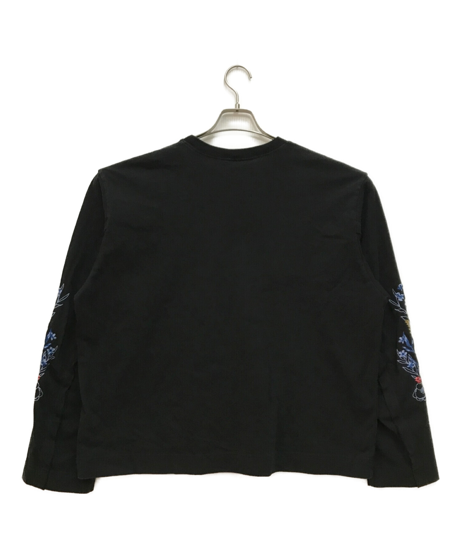 中古・古着通販】jieda (ジエダ) FLOWER EMBROIDERY L/S ブラック サイズ:1｜ブランド・古着通販  トレファク公式【TREFAC FASHION】スマホサイト