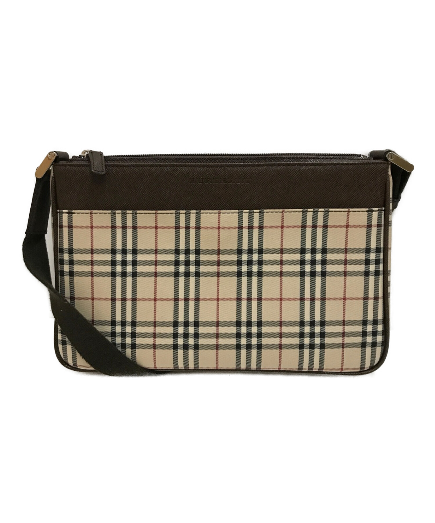 中古・古着通販】BURBERRY (バーバリー) ノヴァチェック柄ショルダー