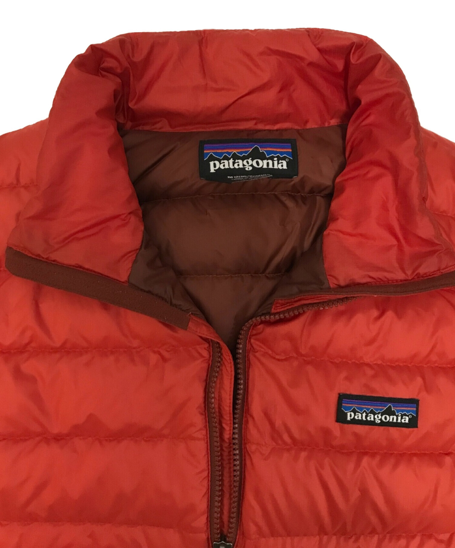 中古・古着通販】Patagonia (パタゴニア) ダウンベスト レッド サイズ 