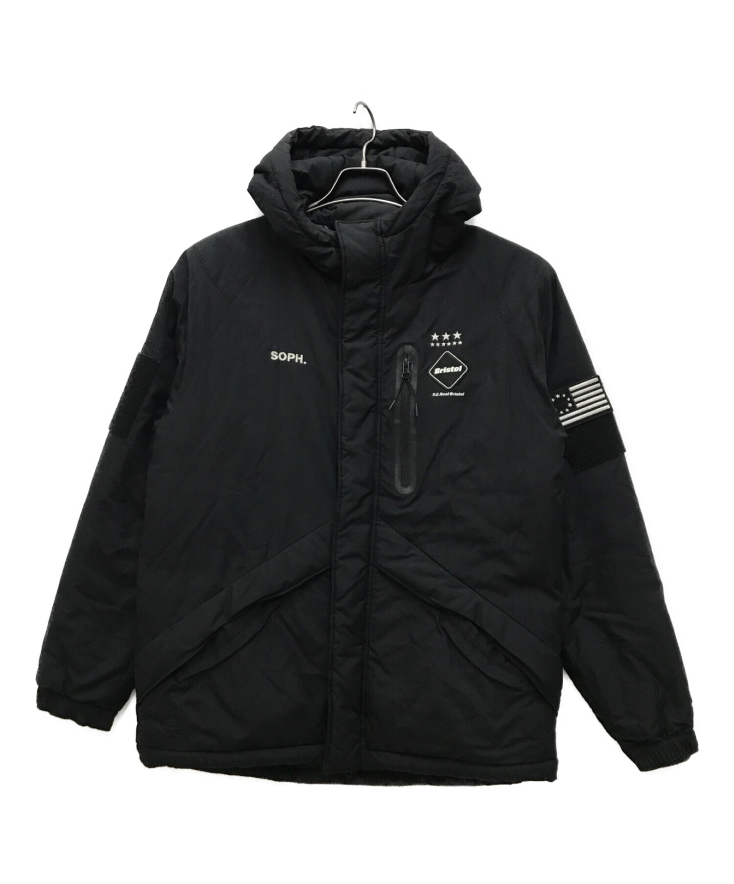 エフシーアールビー] FCRB REVERSIBLE PADDED PARKA-