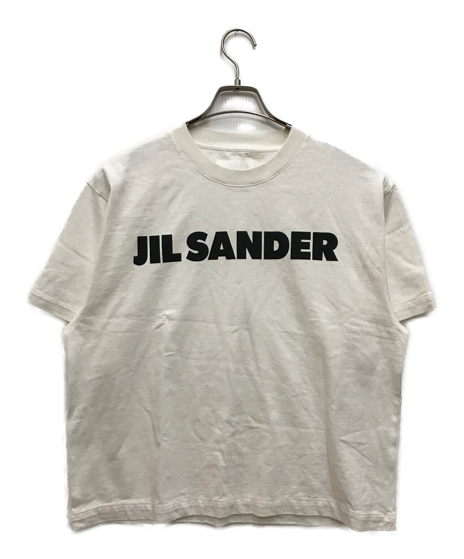 JIL SANDER (ジルサンダー) ロゴプリントTシャツ ホワイト サイズ:S