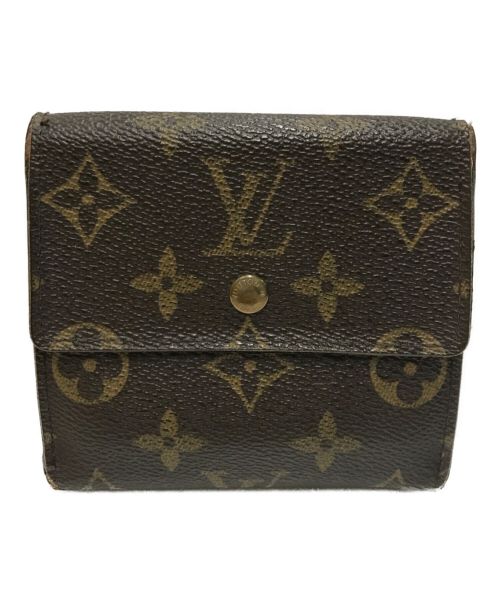 中古・古着通販】LOUIS VUITTON (ルイ ヴィトン) 3つ折り財布 ブラウン