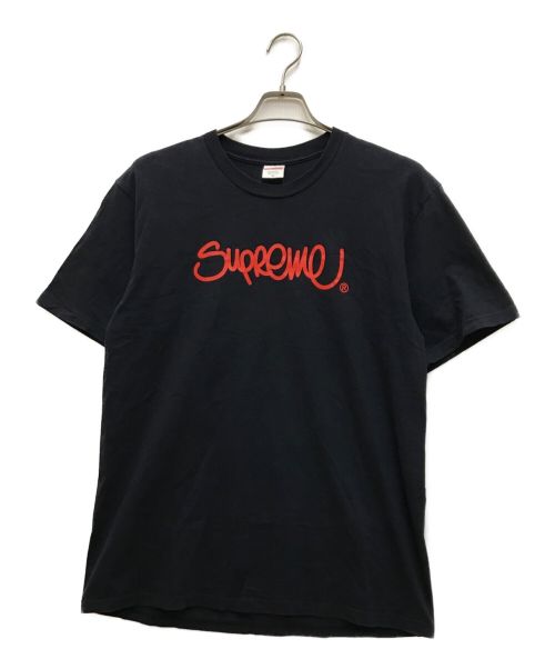 中古・古着通販】SUPREME (シュプリーム) 22SS Handstyle Tee ハンドスタイルTシャツ ロゴプリントTシャツ ネイビー サイズ: M｜ブランド・古着通販 トレファク公式【TREFAC FASHION】スマホサイト