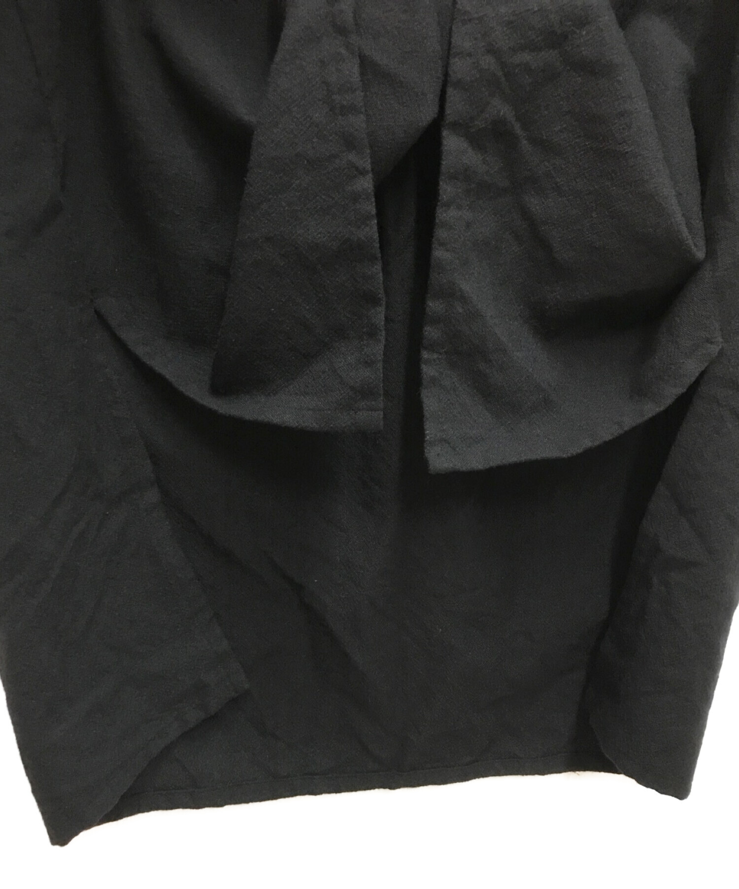 TUKIR (トキ) Day Dress　カシミヤブレンド長袖プルオーバーシャツ ブラック サイズ:2