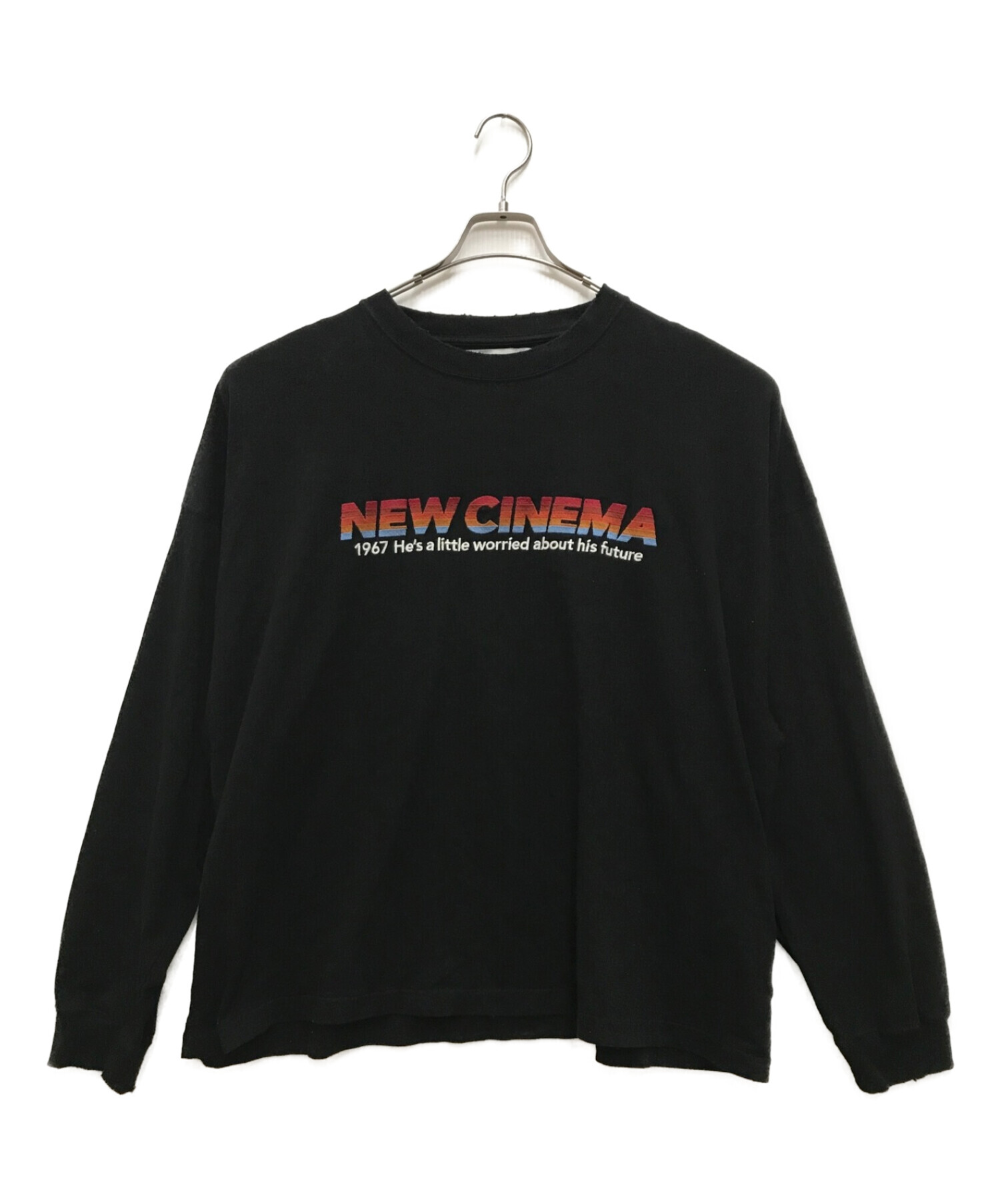 DAIRIKU (ダイリク) New Cinema Tee ブラック サイズ:F