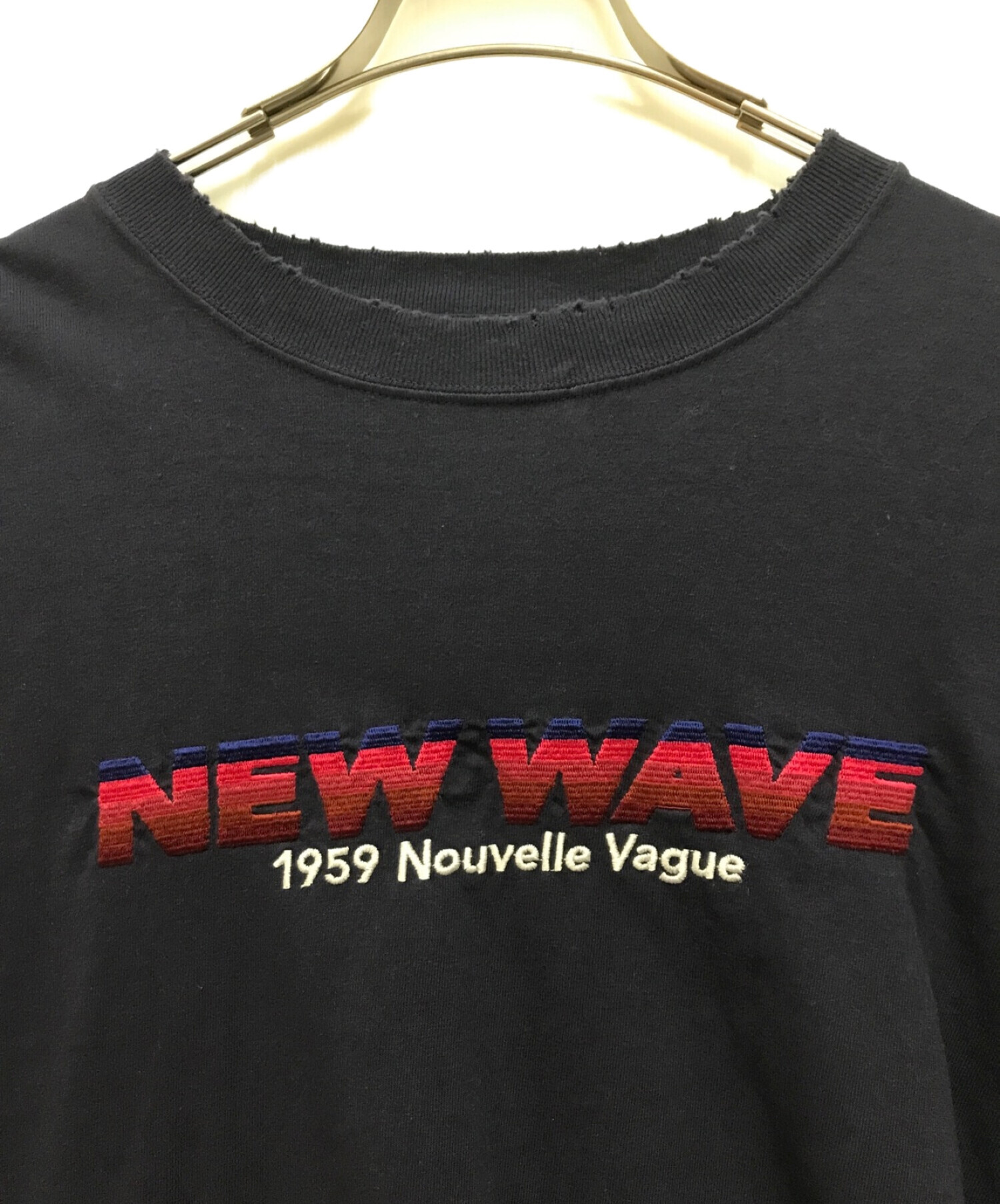 中古・古着通販】DAIRIKU (ダイリク) NEW WAVE TEE パープル サイズ:F 