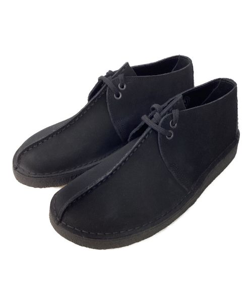 【中古・古着通販】CLARKS (クラークス) デザートブーツ ブラック