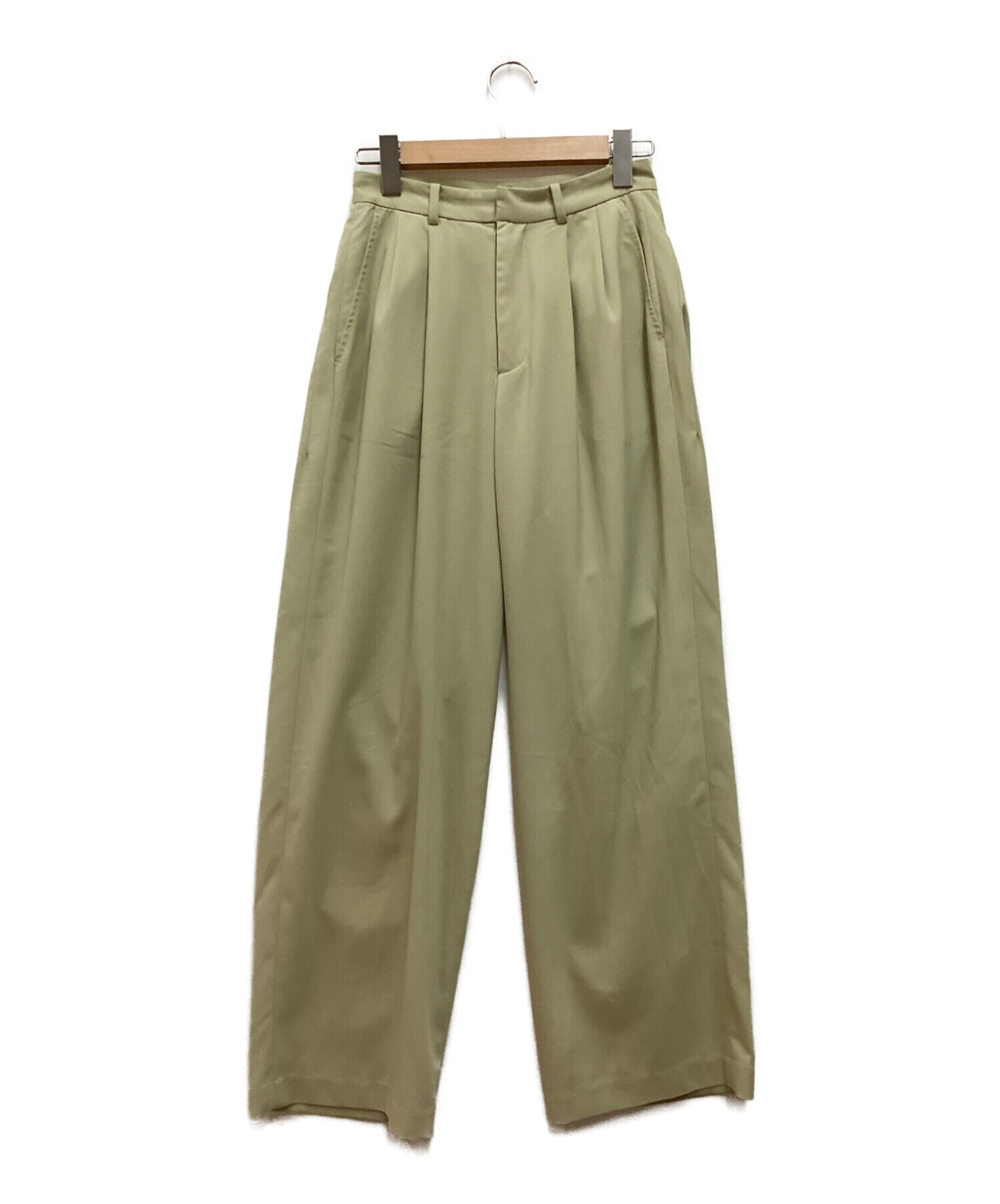 中古・古着通販】CLANE (クラネ) BASIC TACK PANTS ベーシック タック