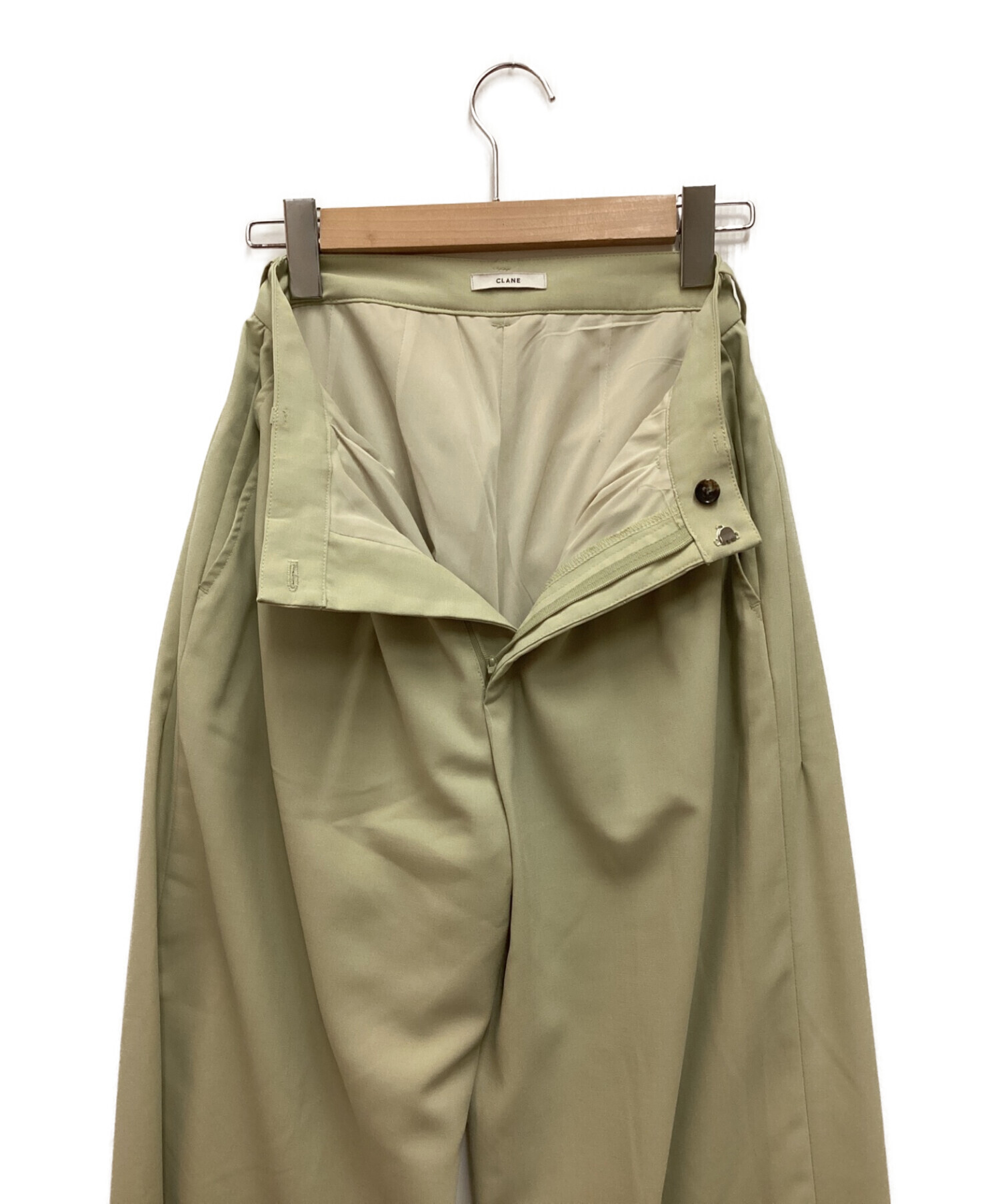 中古・古着通販】CLANE (クラネ) BASIC TACK PANTS ベーシック タック ...