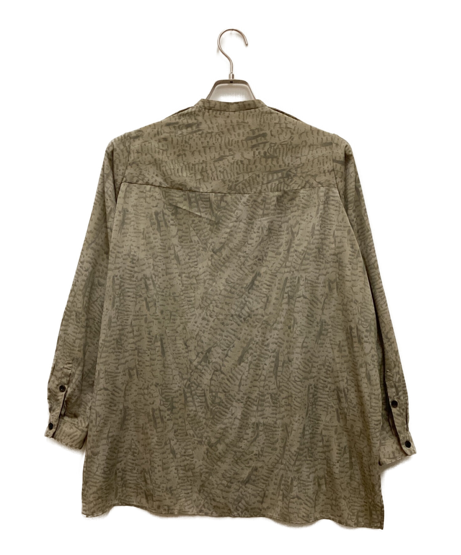 中古・古着通販】CLANE (クラネ) PYTHON OVER STAND SHIRT パイソン