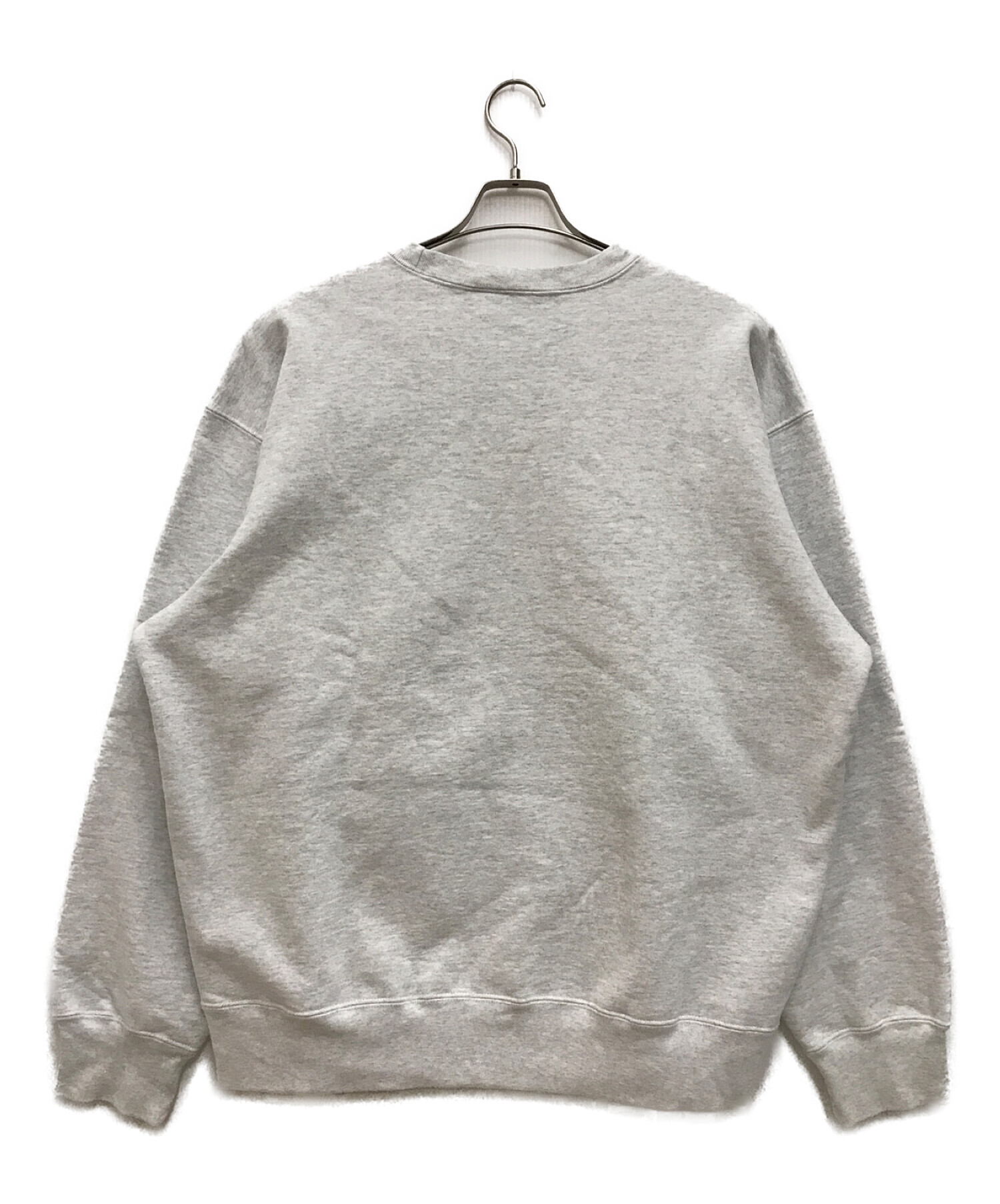 SUPREME (シュプリーム) Small Box Crewneck　スモール ボックス クルーネック　スウェットシャツ ライトグレー サイズ:XL