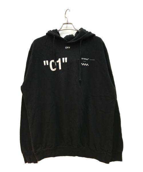 【中古・古着通販】OFFWHITE (オフホワイト) プリントパーカー