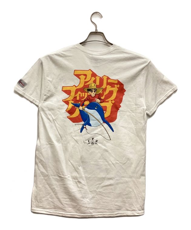 中古・古着通販】IRIE FISHING CLUB (アイリーフィッシングクラブ) Tシャツ クルーネック バックプリント ホワイト  サイズ:M｜ブランド・古着通販 トレファク公式【TREFAC FASHION】スマホサイト