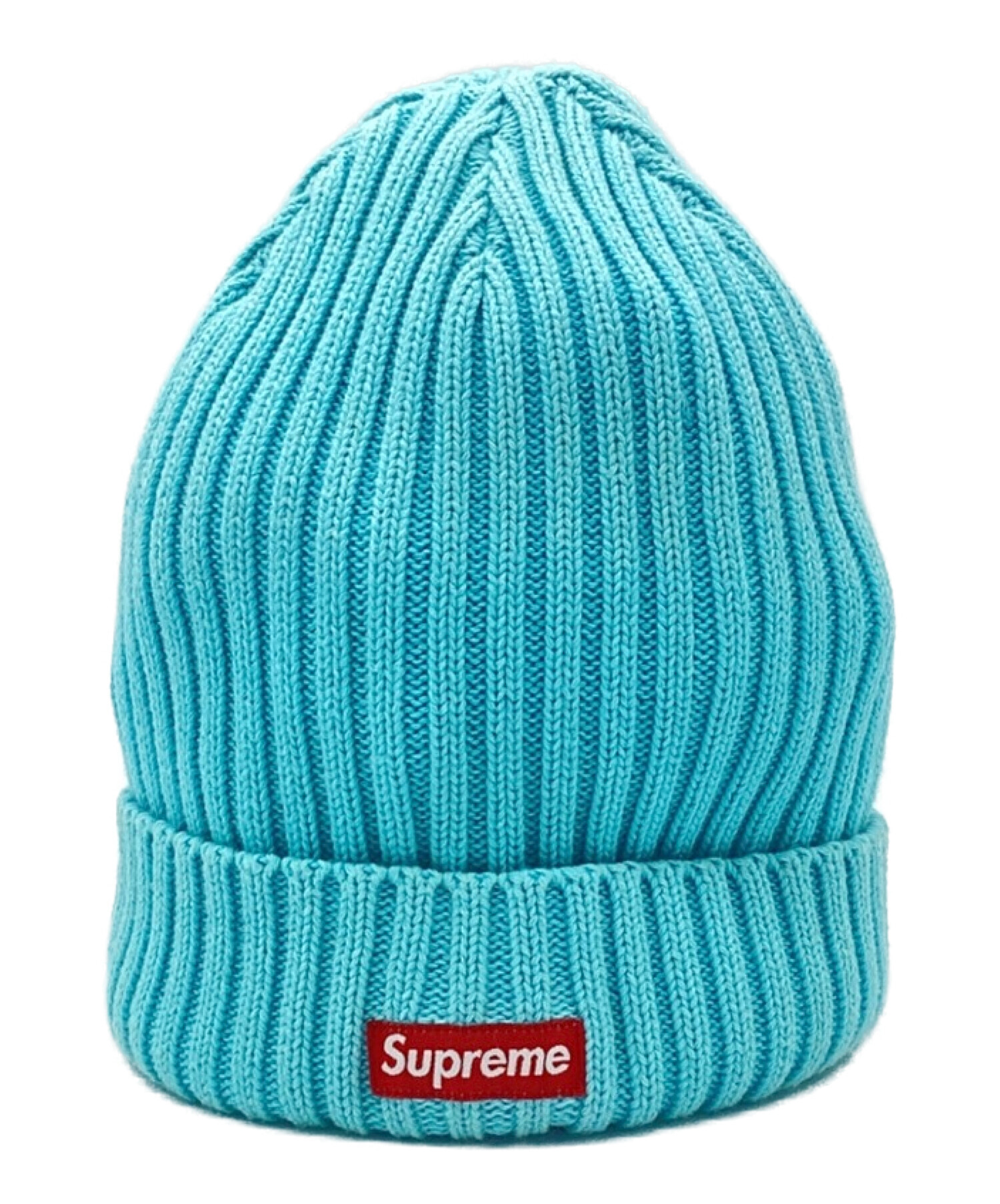 SUPREME overdyed ribbed beanie ビーニー