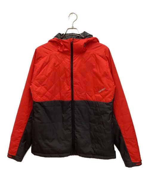 【中古・古着通販】BURTON (バートン) 中綿ジャケット フーディ バイカラー キルティング レッド サイズ:M｜ブランド・古着通販  トレファク公式【TREFAC FASHION】スマホサイト