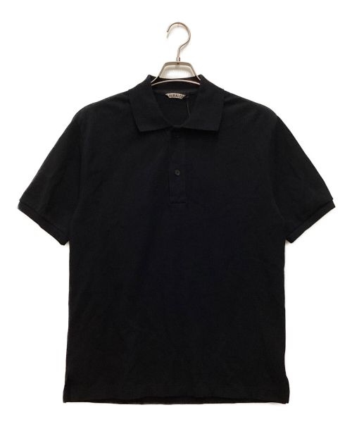 【中古・古着通販】AURALEE (オーラリー) SUPER FINE COTTON PIQUE BIG POLO スーパーファインコットンピケ  ビッグポロシャツ ダークネイビー サイズ:3｜ブランド・古着通販 トレファク公式【TREFAC FASHION】スマホサイト