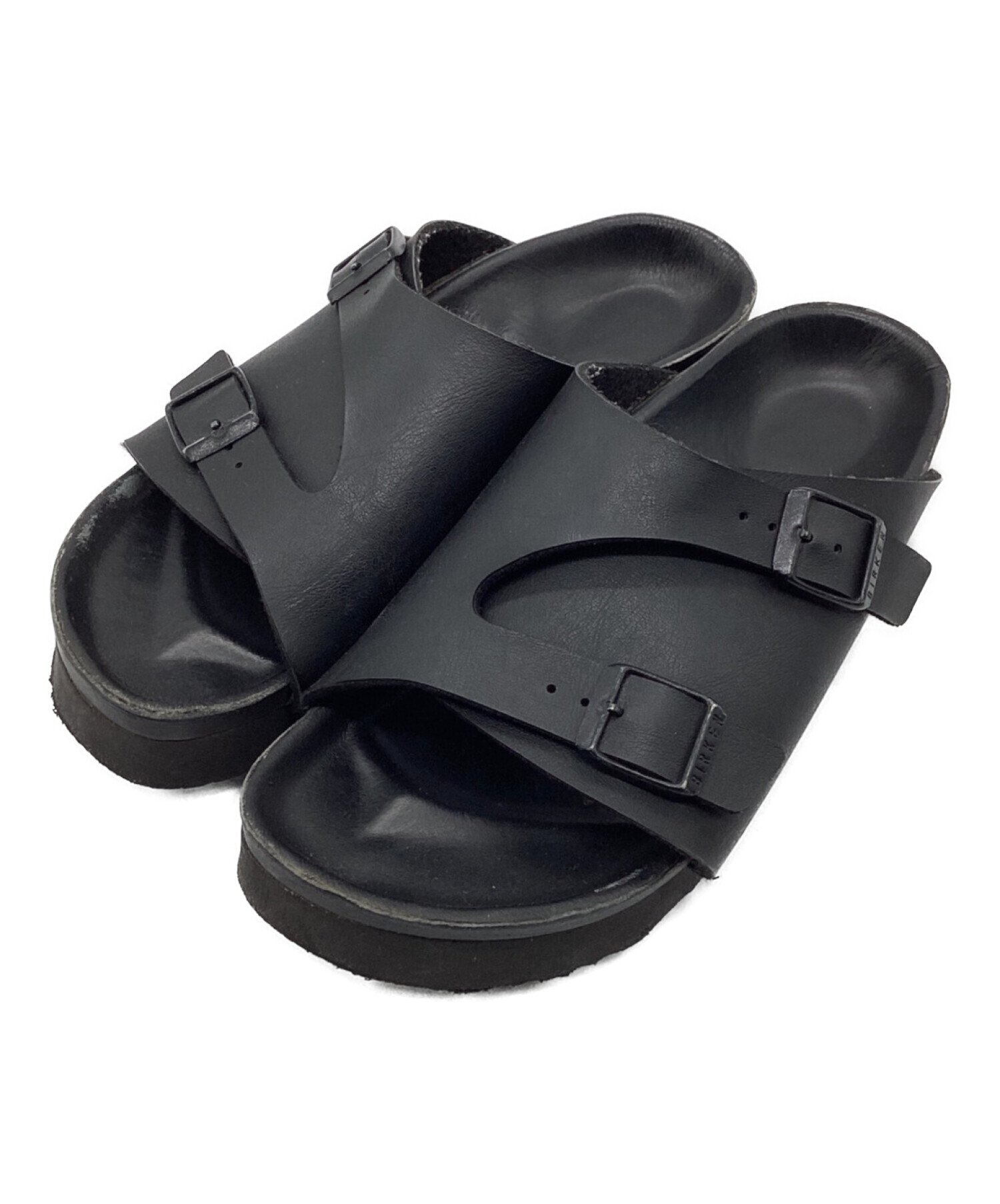 中古・古着通販】BIRKENSTOCK (ビルケンシュトック) レザーサンダル