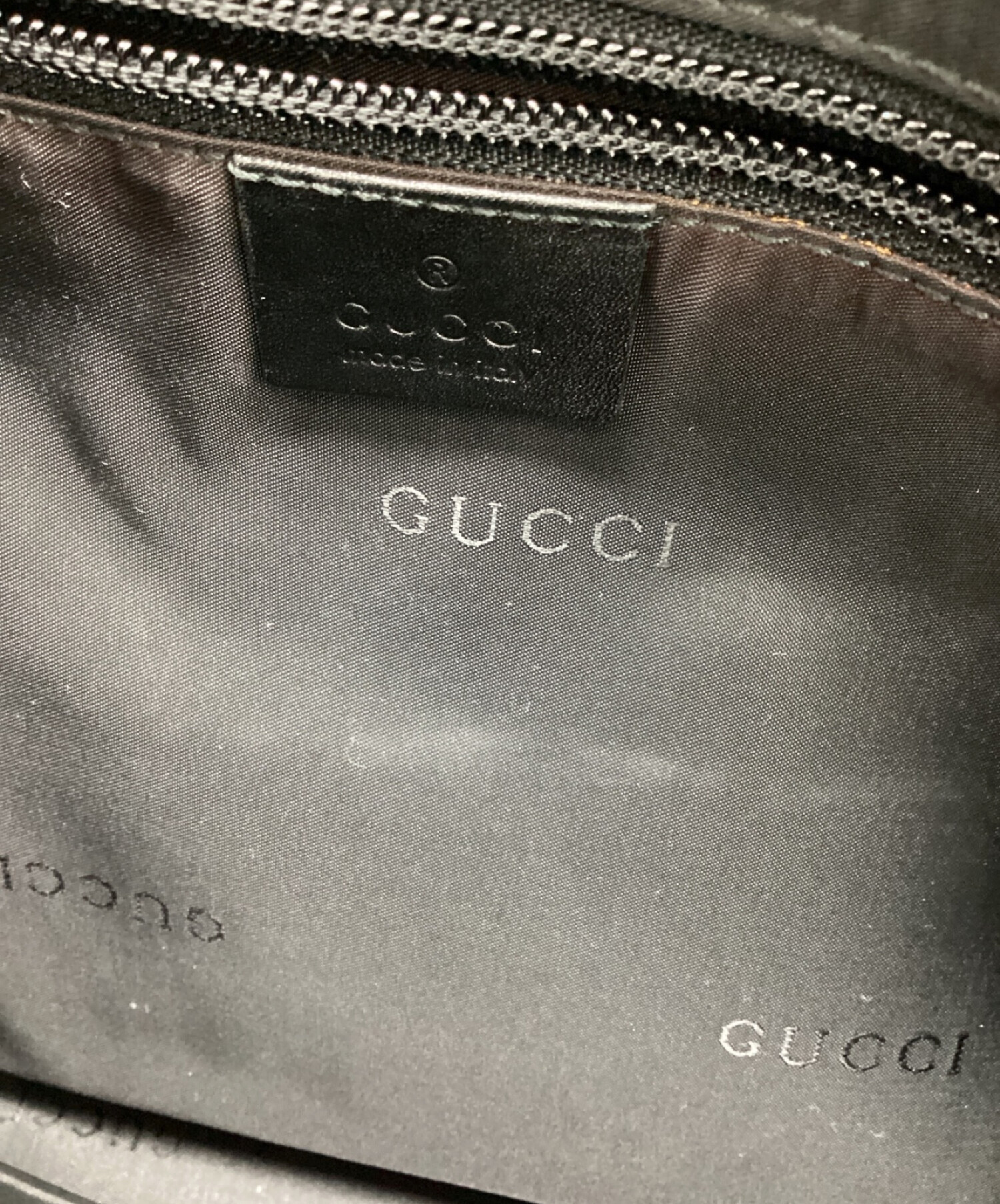 中古・古着通販】GUCCI (グッチ) ナイロンショルダーバッグ