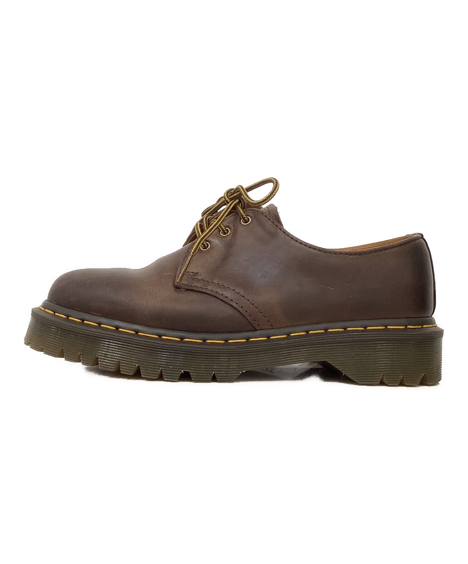 ドクターマーチン 3ホール Dr.Martens GAUCHO BROWN - ブーツ