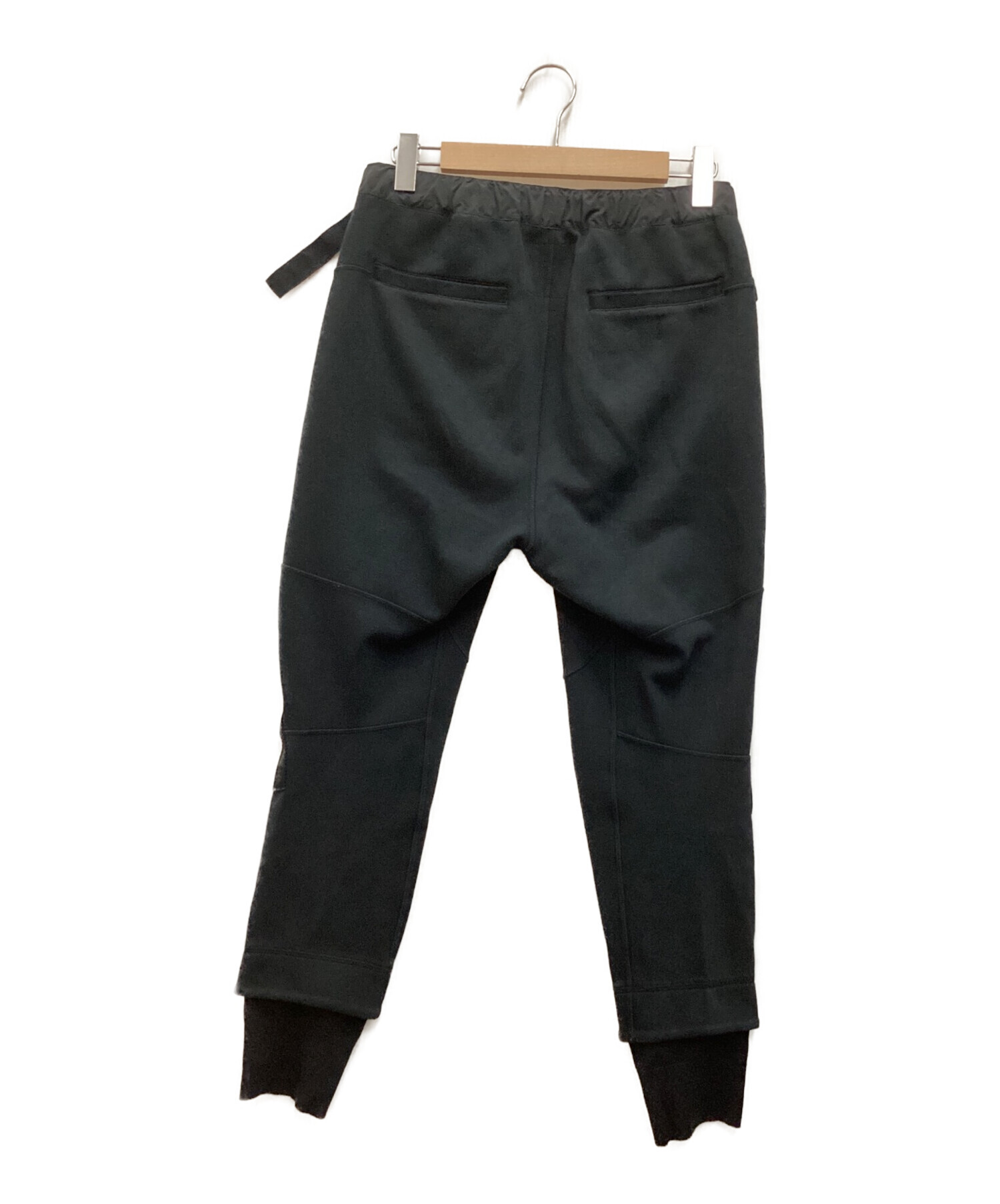NIKE (ナイキ) sacai (サカイ) NRG Fleece Pants　フリースパンツ ブラック サイズ:S-P-CH