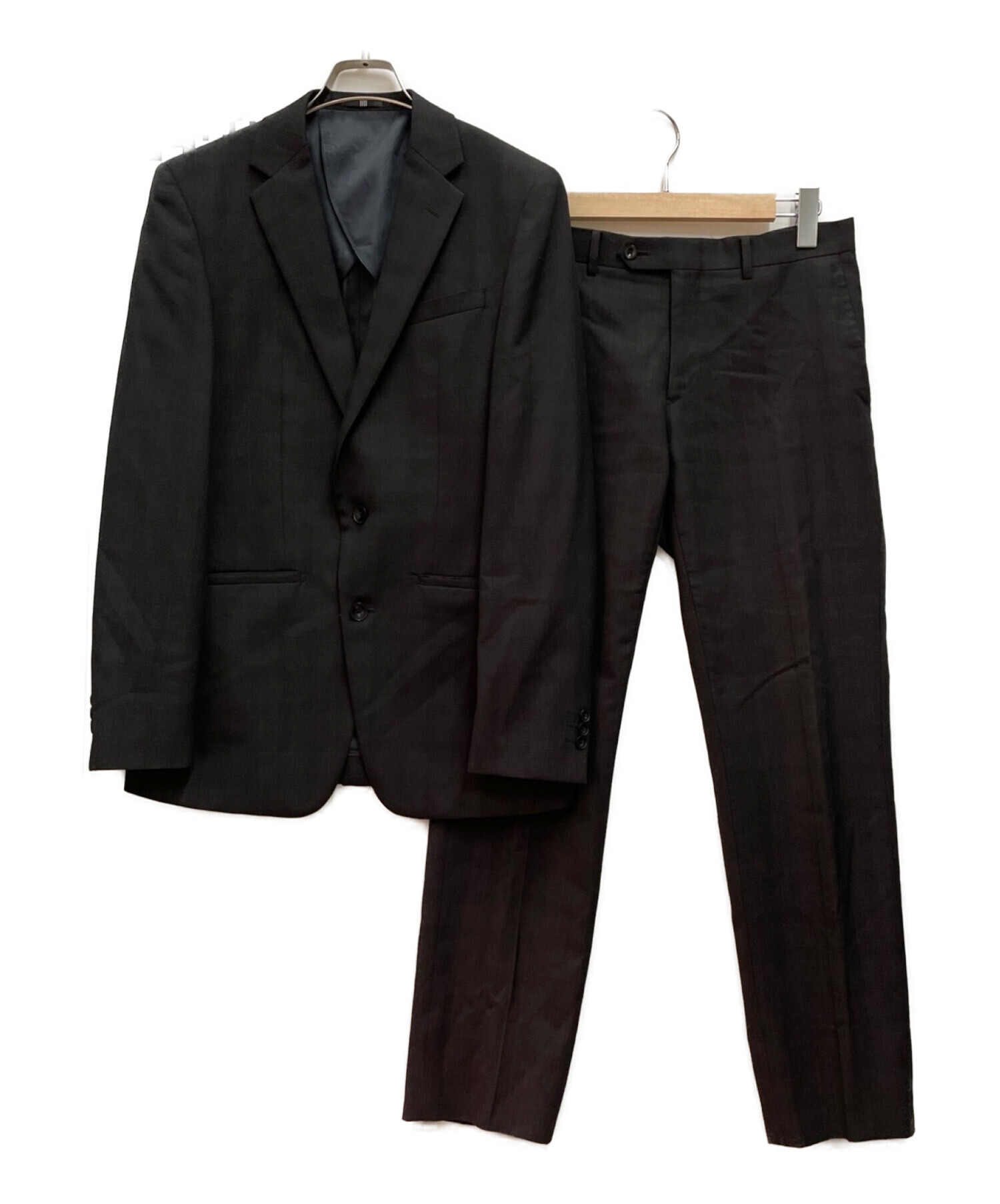 SUIT SELECT(スーツセレクト) スラックス ブラック - スーツ