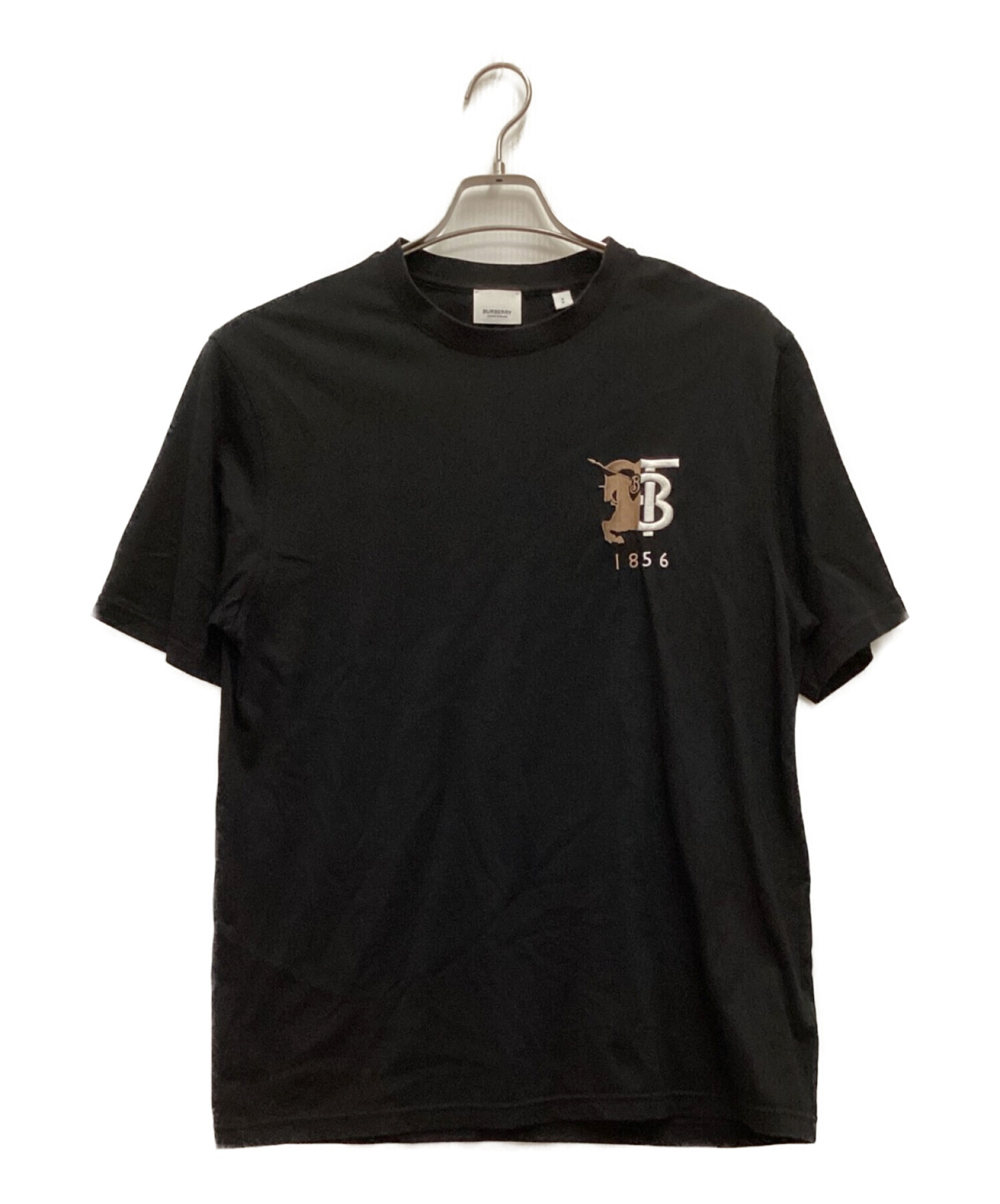 新品タグ付　バーバリー　Tシャツ　TBロゴ　刺繍　1856 カットソー　半袖