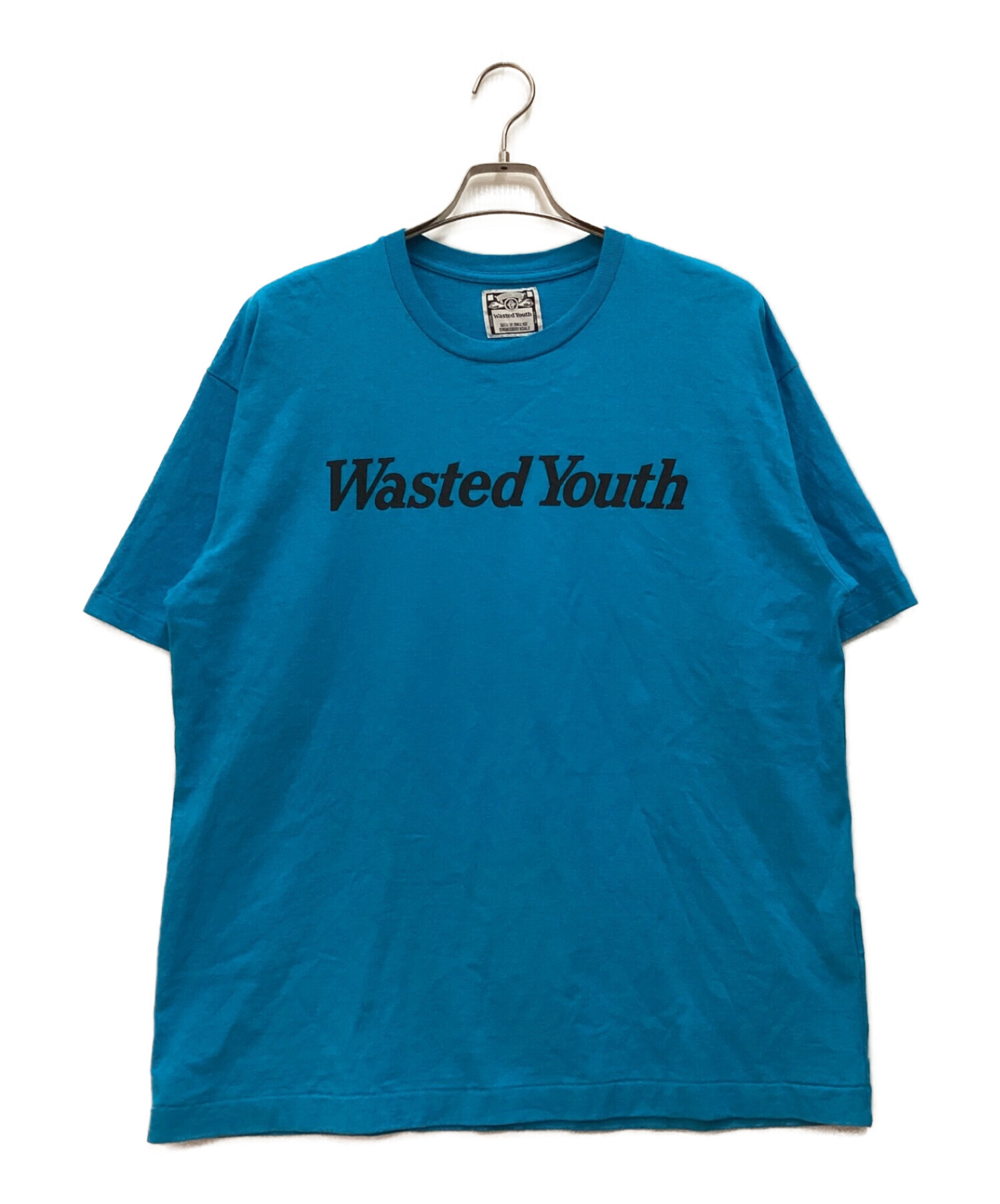 WASTED YOUTH (ウエステッド ユース) BUDWEISER (バドワイザー) Tシャツ ブルー サイズ:XL