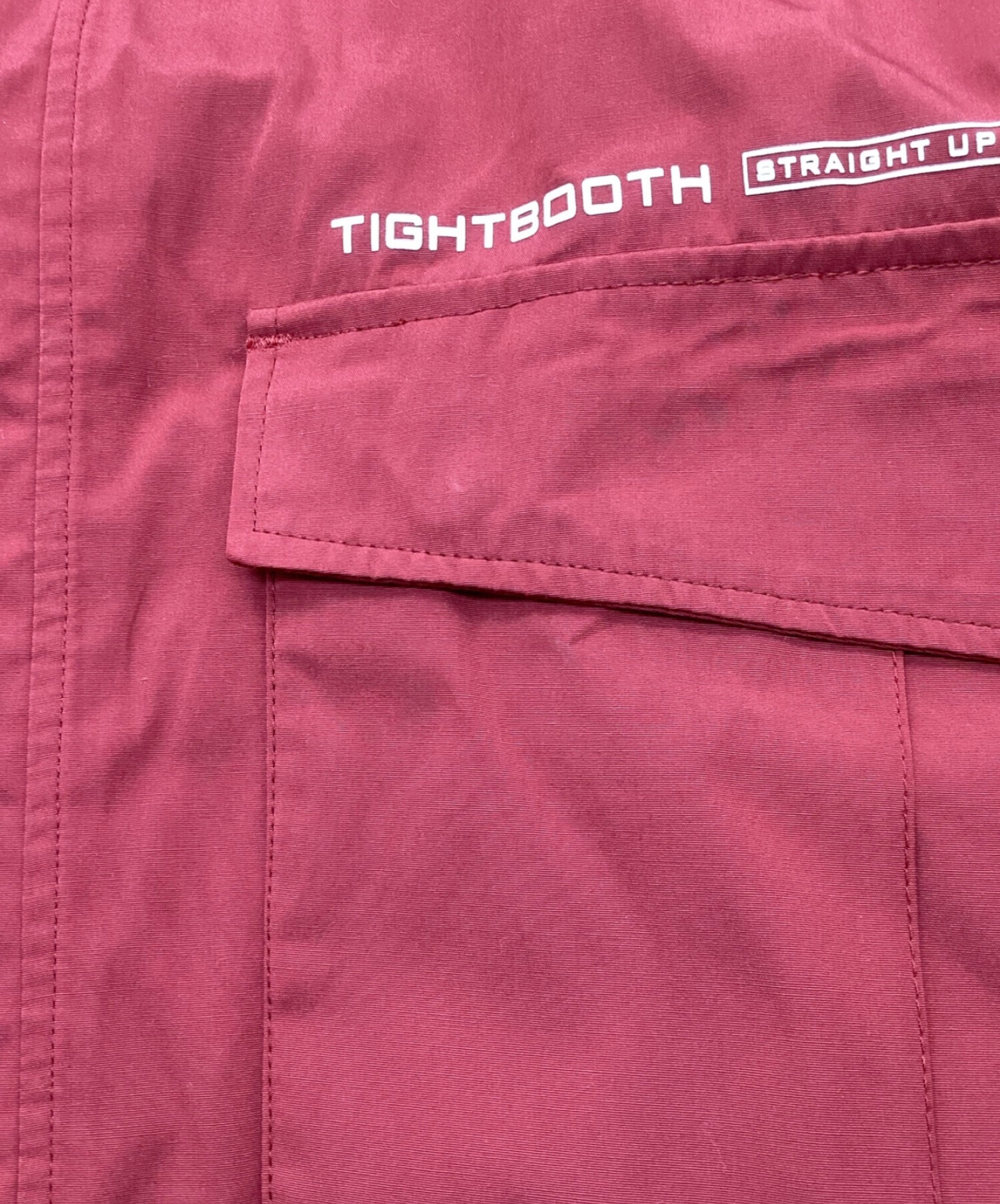 TIGHTBOOTH PRODUCTION (タイトブースプロダクション) EMPIRE BIG COAT レッド サイズ:L