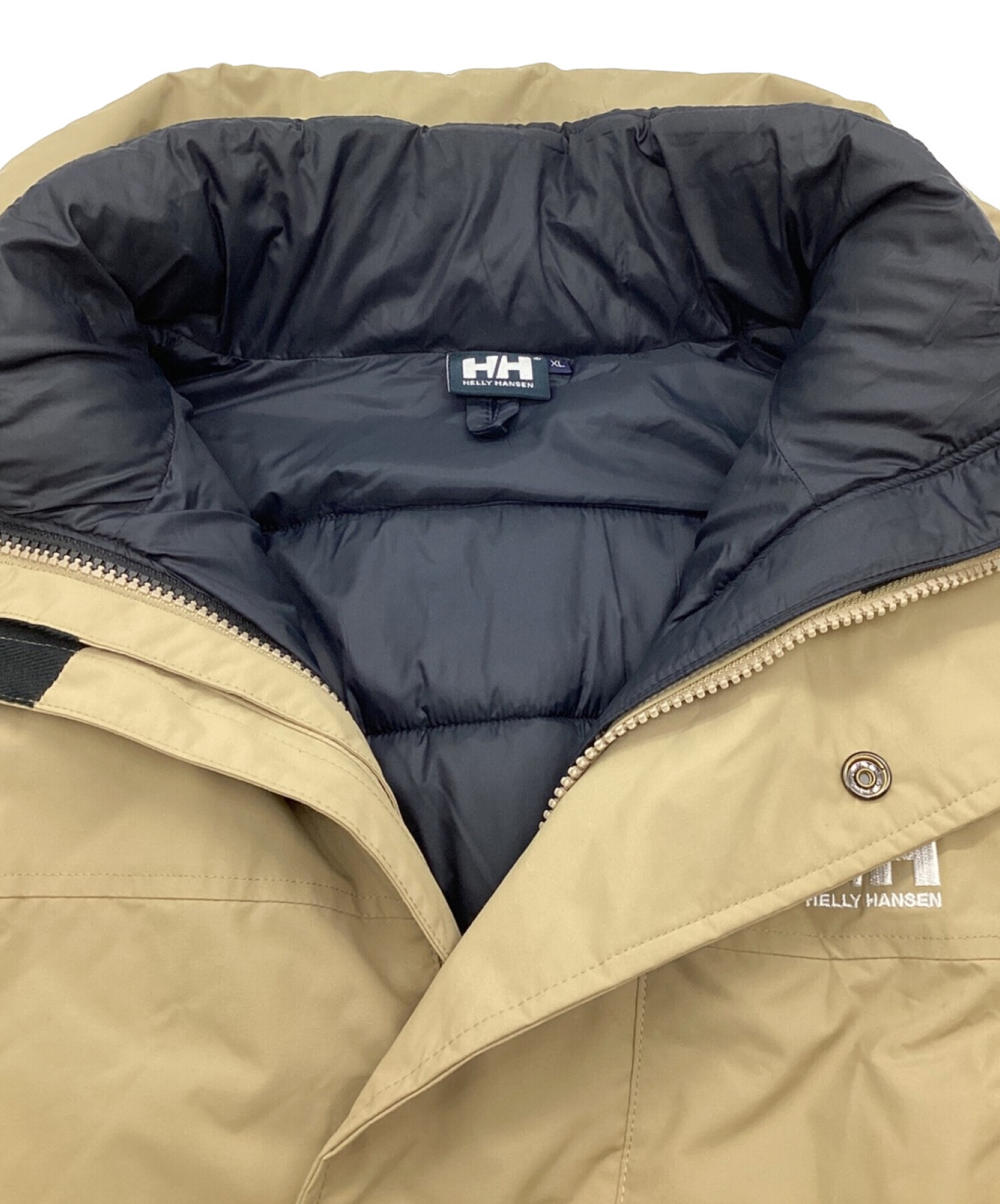 HELLY HANSEN (ヘリーハンセン) Varme 3way Jacket ベージュ サイズ:XL