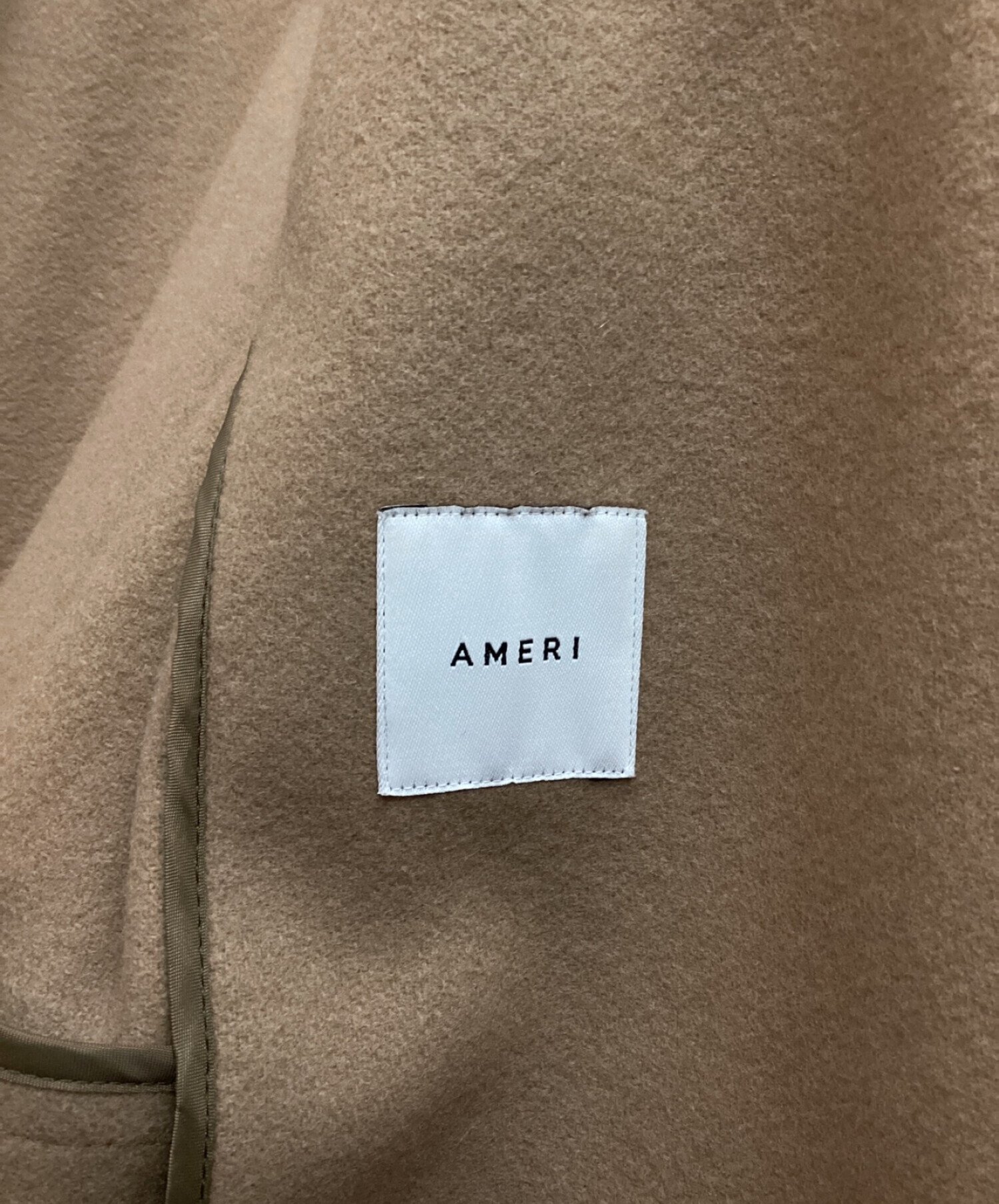 中古・古着通販】Ameri (アメリ) LITTLEFLARELONGCOAT/リトルフレア