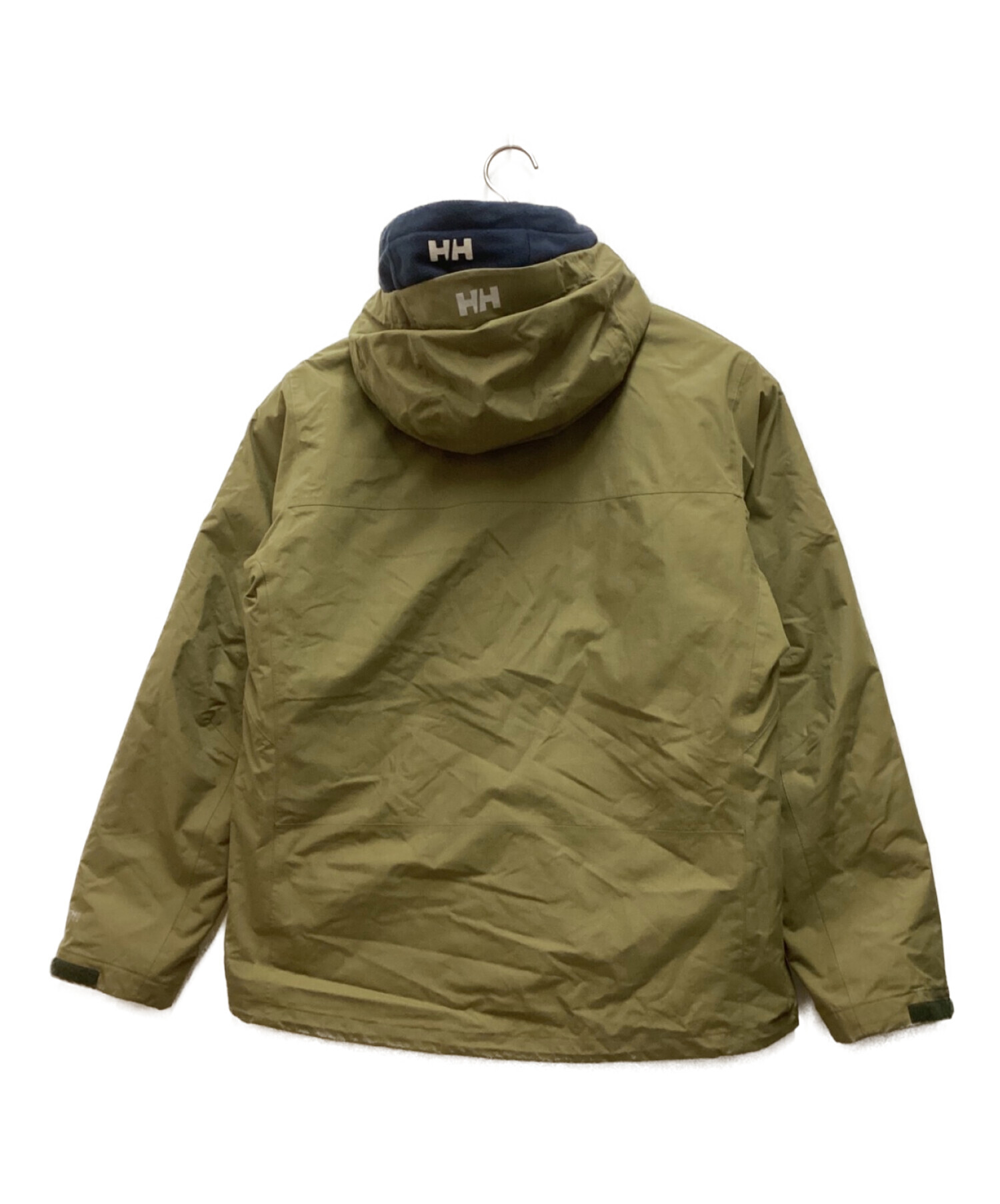 HELLY HANSEN (ヘリーハンセン) SCANDZA 3WAY JACKET カーキ サイズ:L