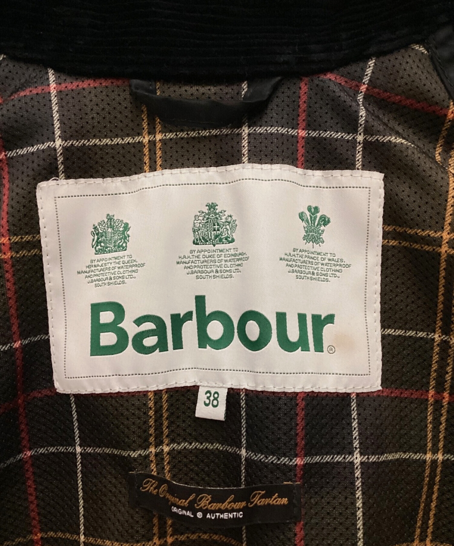 中古・古着通販】Barbour (バブアー) PEACHED BEDALE CASUAL ネイビー