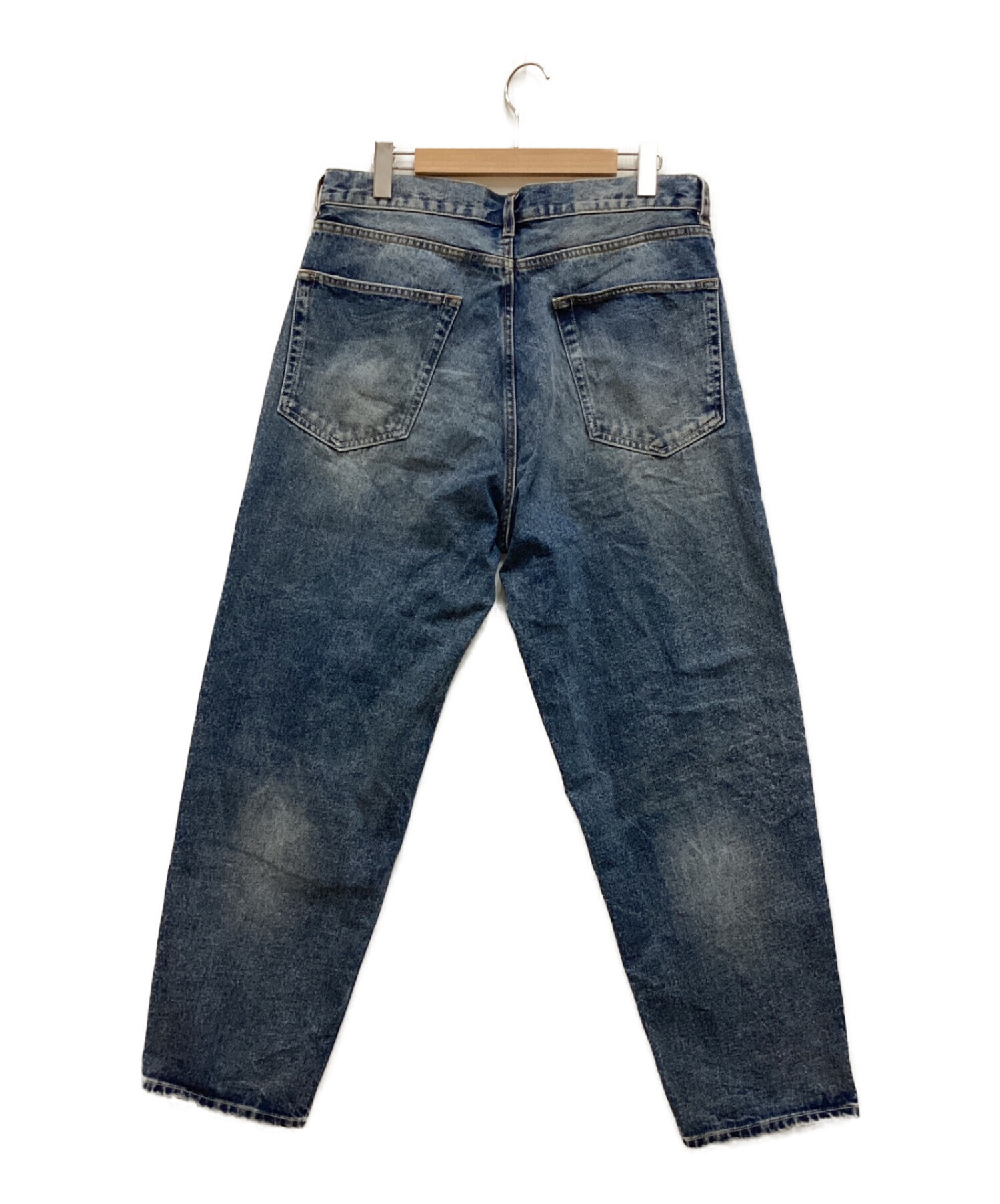 NAUTICA (ノーティカ) NAUTICA bleach washed 5 pocket denim　デニムパンツ ブルー サイズ:XL