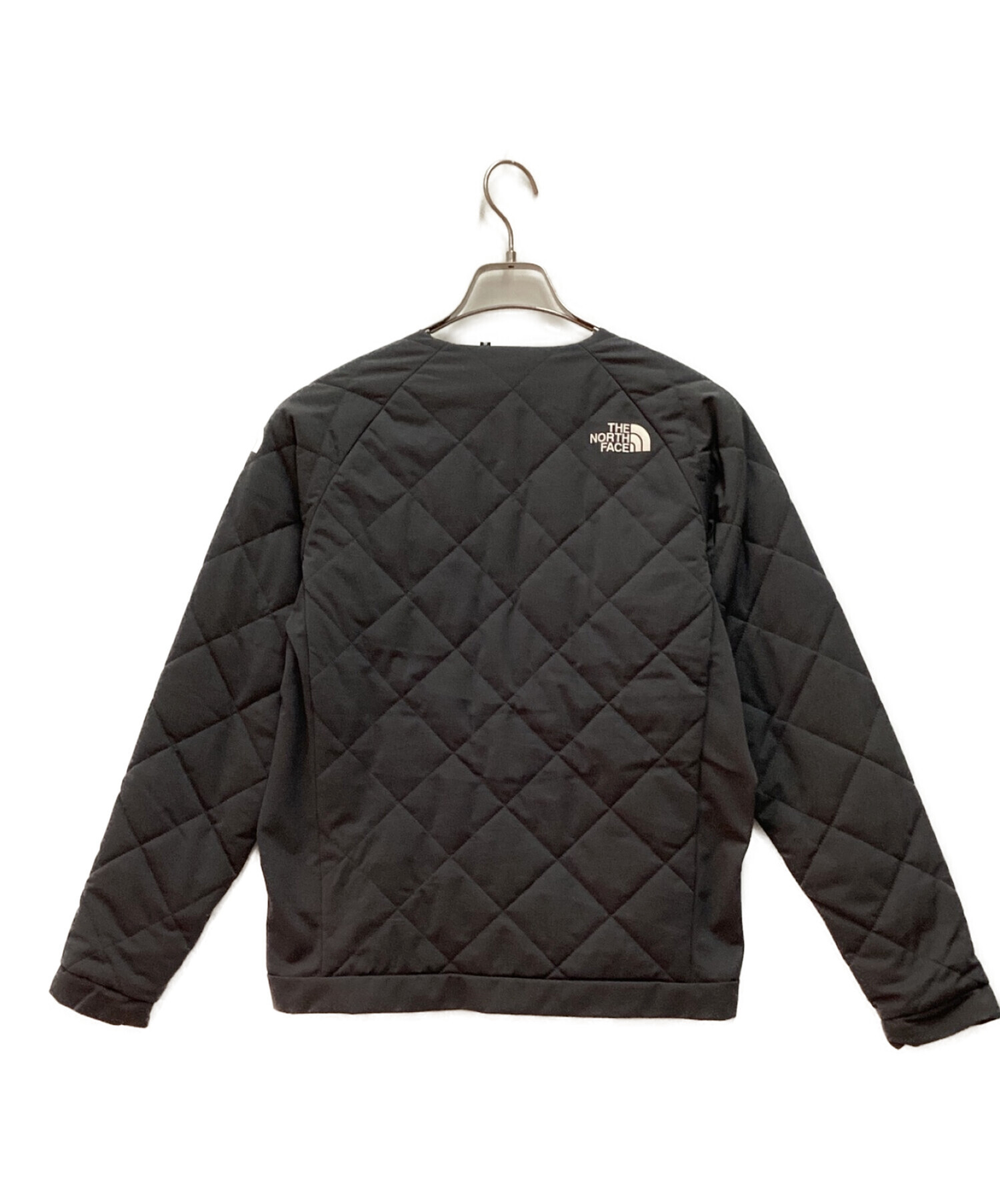 THE NORTH FACE (ザ ノース フェイス) Vertex Sweat Ｃrew　バーテックススウェットクルー　キルティングジャケット  グレー サイズ:S