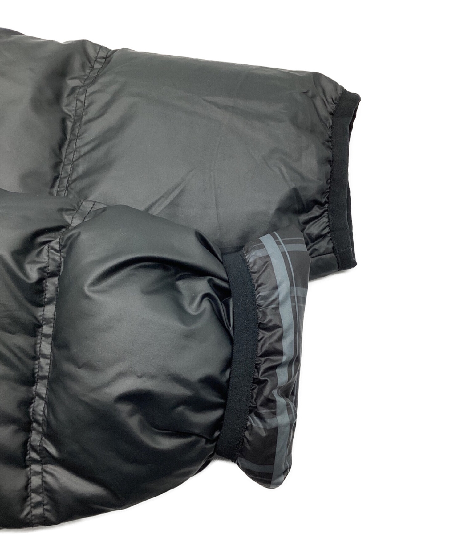 NIKE (ナイキ) リバーシブルダウンジャケット ブラック サイズ:XL