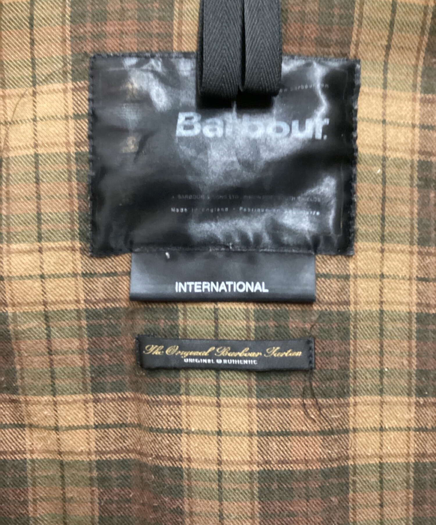 Barbour (バブアー) インターナショナルジャケット ブラウン サイズ:C40