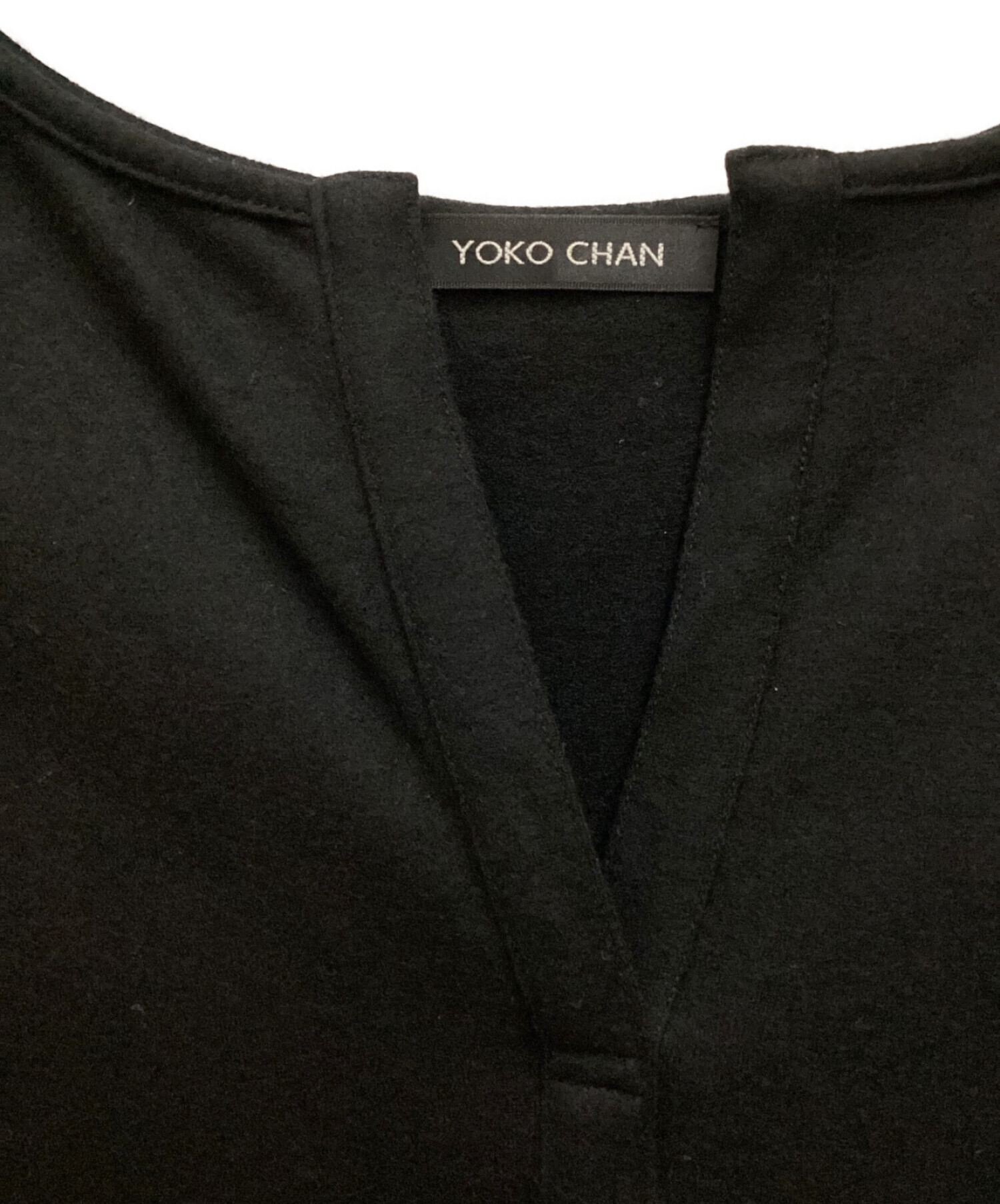 YOKO CHAN (ヨーコチャン) ウールワンピース ブラック サイズ:F