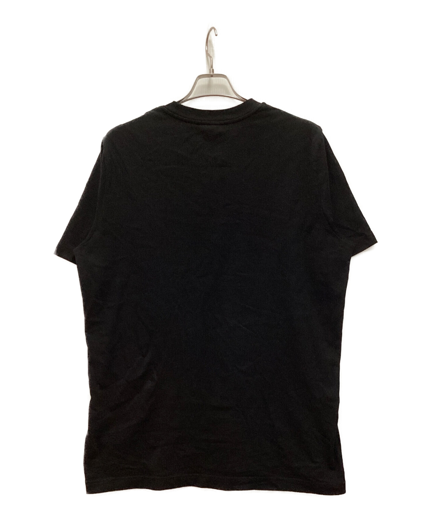 MONCLER (モンクレール) クルーネックロゴTシャツ ブラック サイズ:M