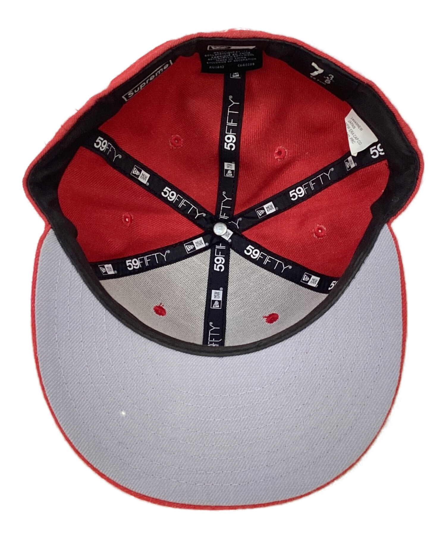 SUPREME (シュプリーム) New Era (ニューエラ) 20AW World Famous Box Logo New Era Red レッド