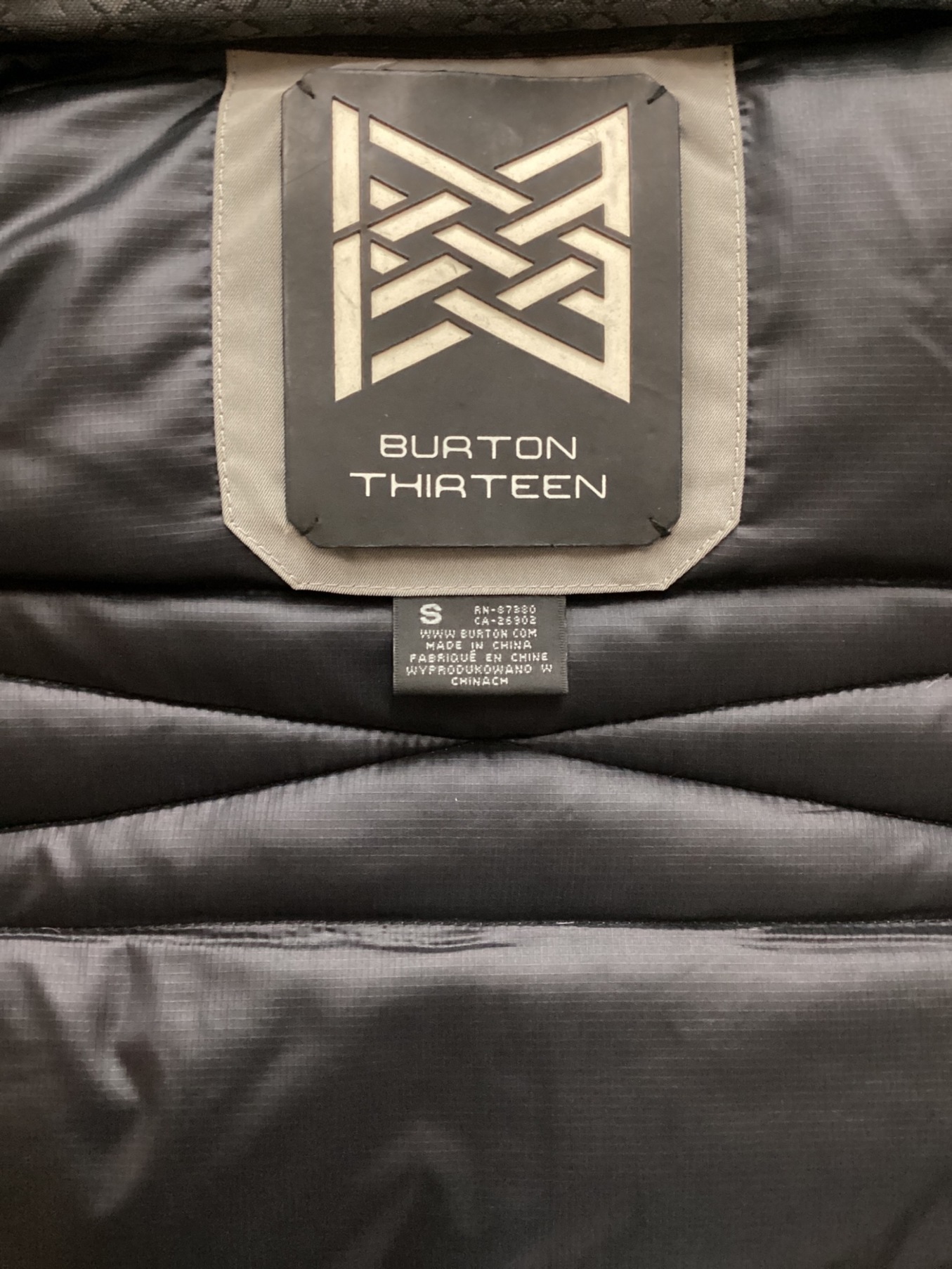 中古・古着通販】BURTON THIRTEEN (バートンサーティーン) ダウン