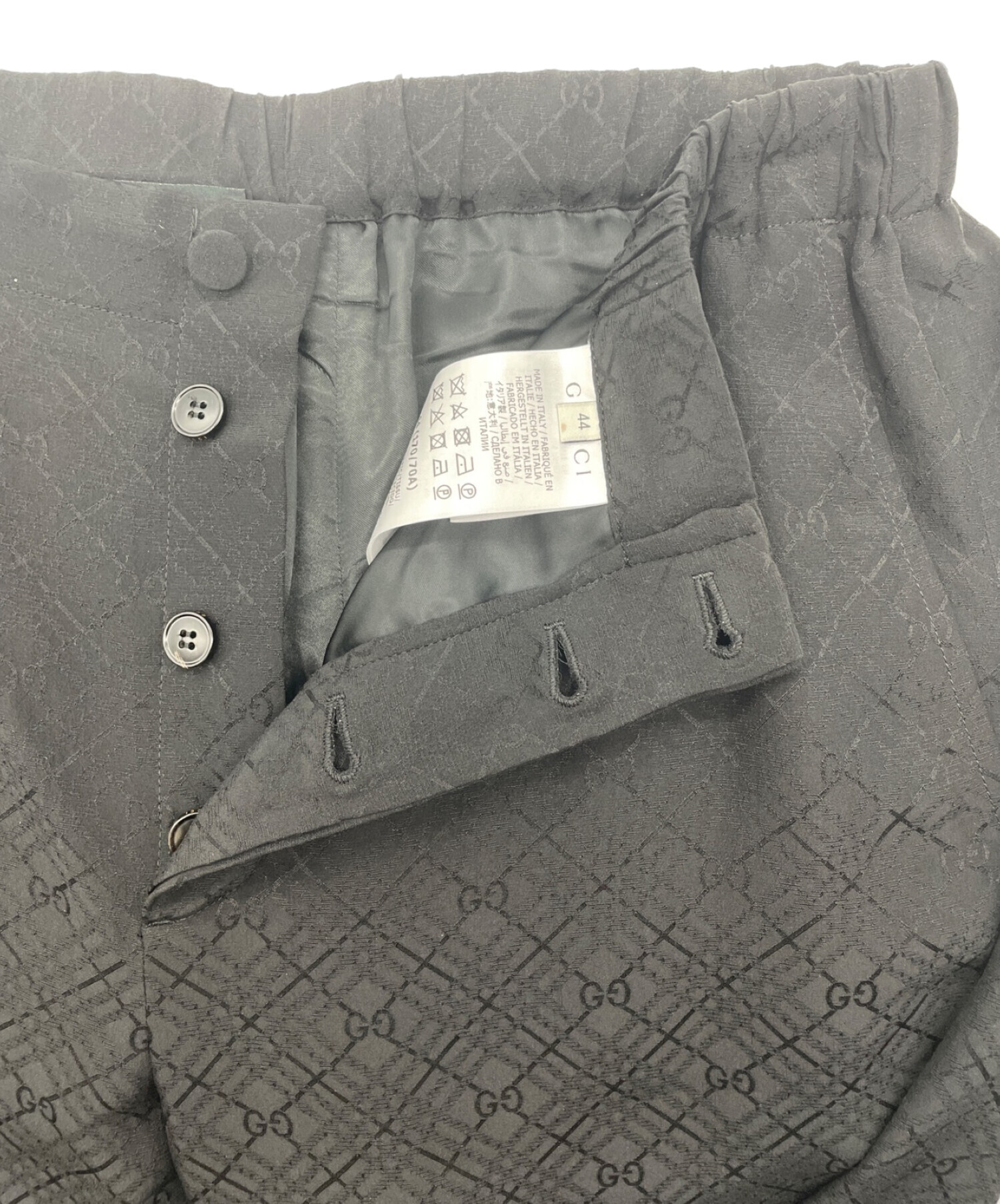 中古・古着通販】GUCCI (グッチ) ショートパンツ ブラック サイズ:44