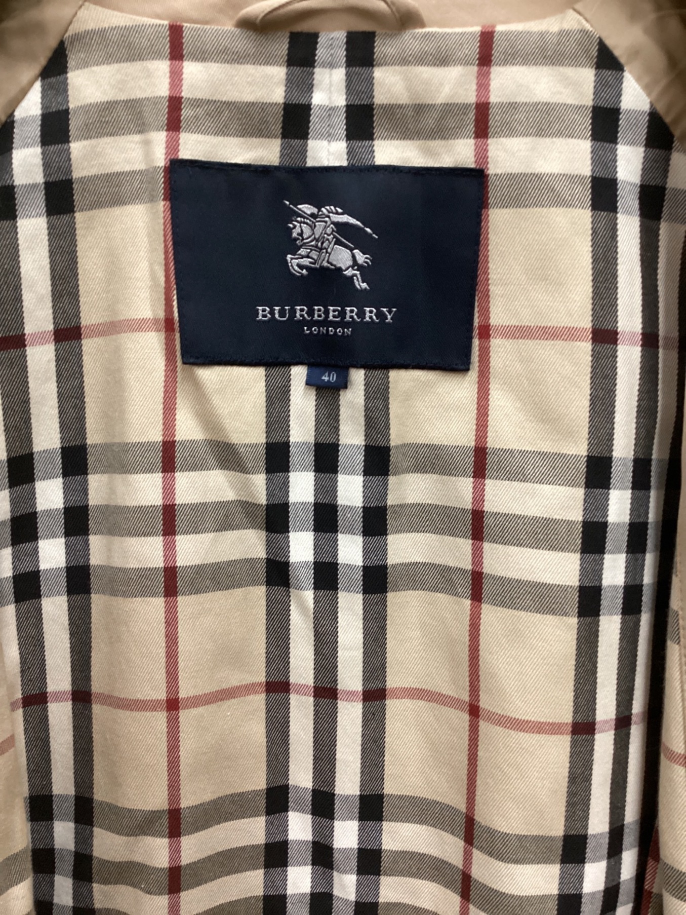 中古・古着通販】BURBERRY LONDON (バーバリーロンドン) ステンカラー