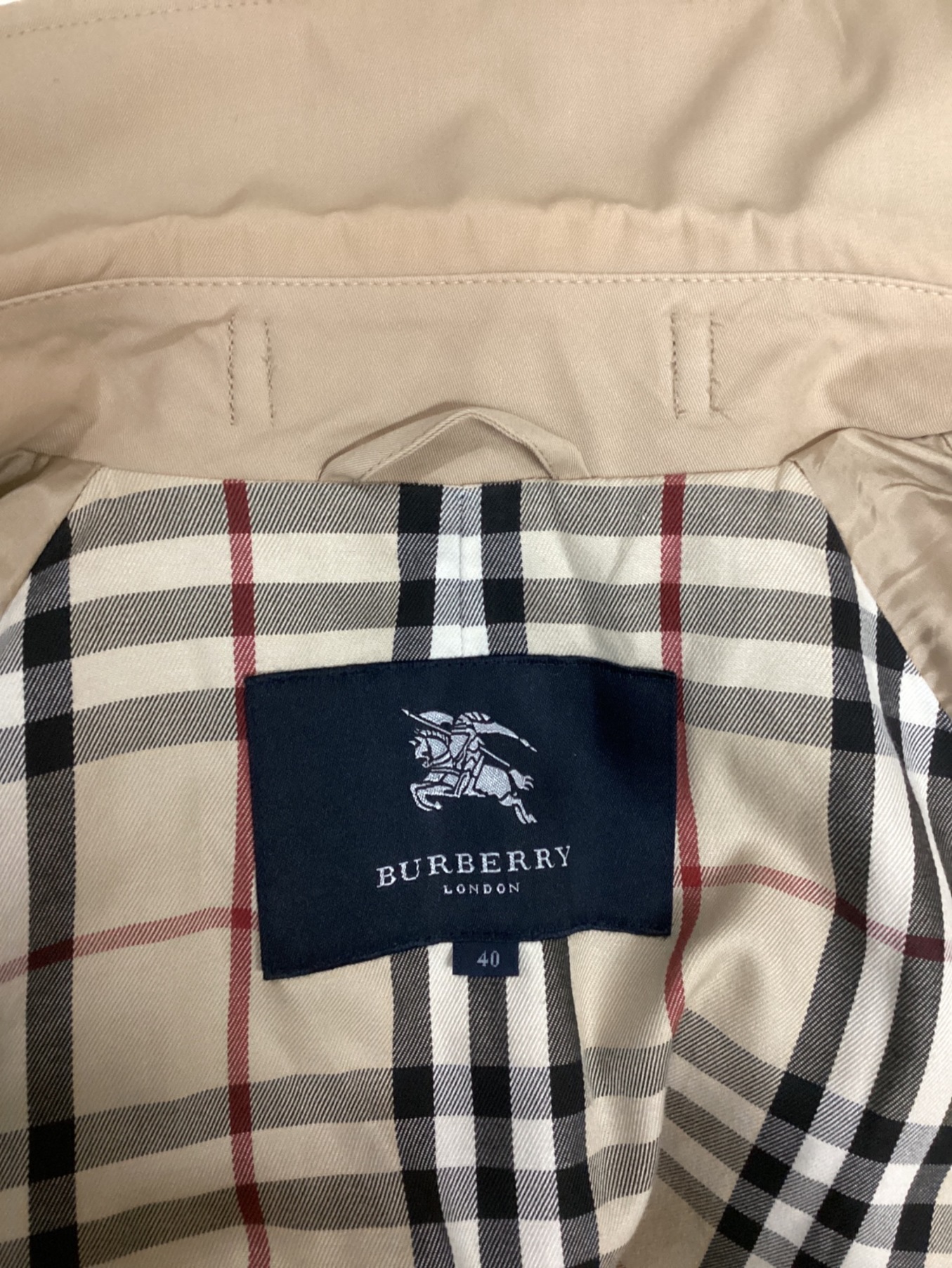 中古・古着通販】BURBERRY LONDON (バーバリーロンドン) ステンカラー