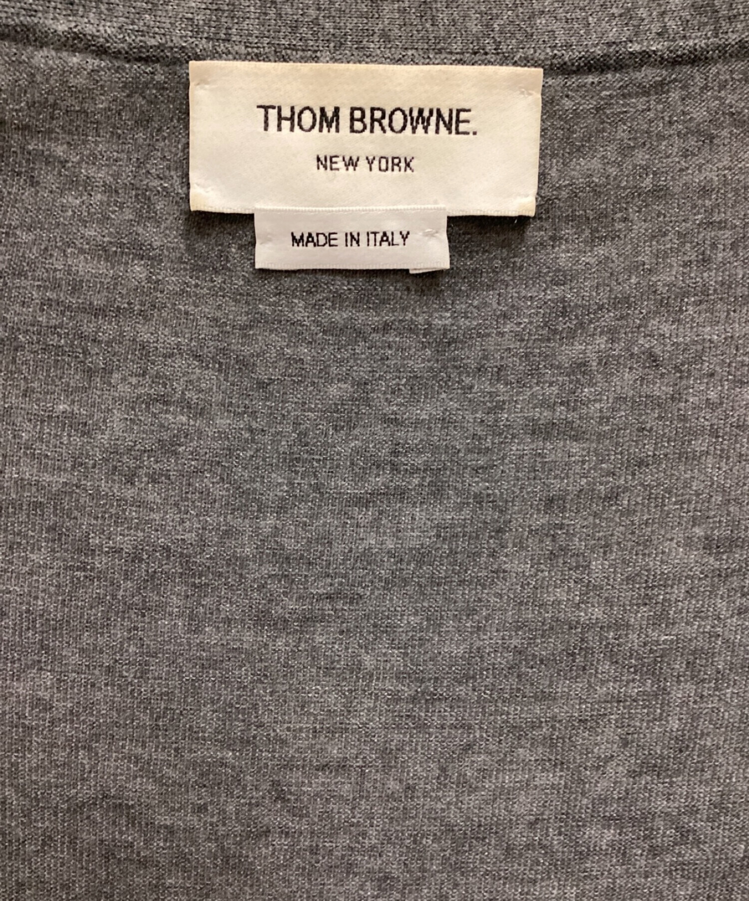 Thom Browne (トムブラウン) カーディガン グレー サイズ:3