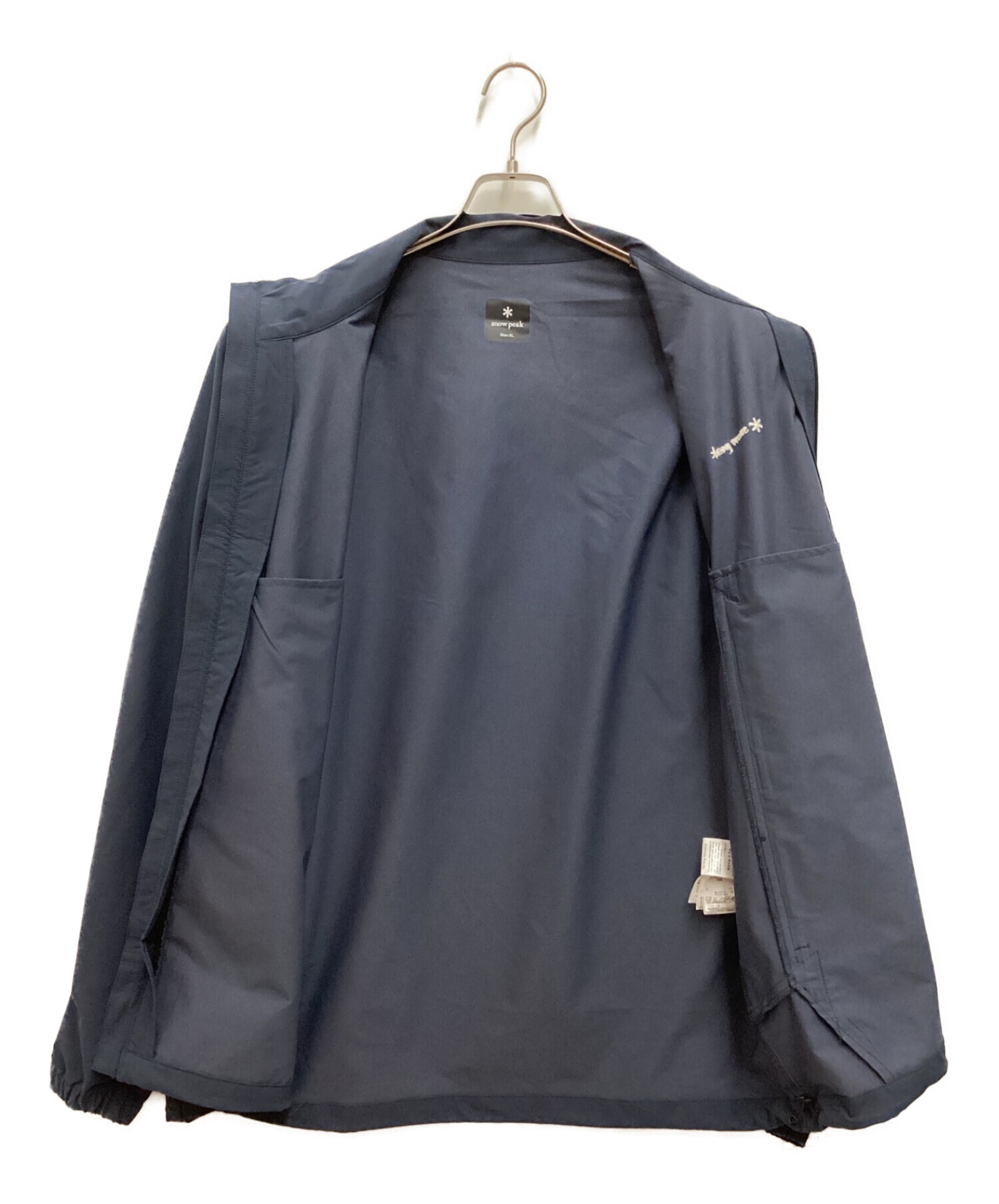 snow peak (スノーピーク) Strech Cloth Jacket ネイビー サイズ:XL 未使用品