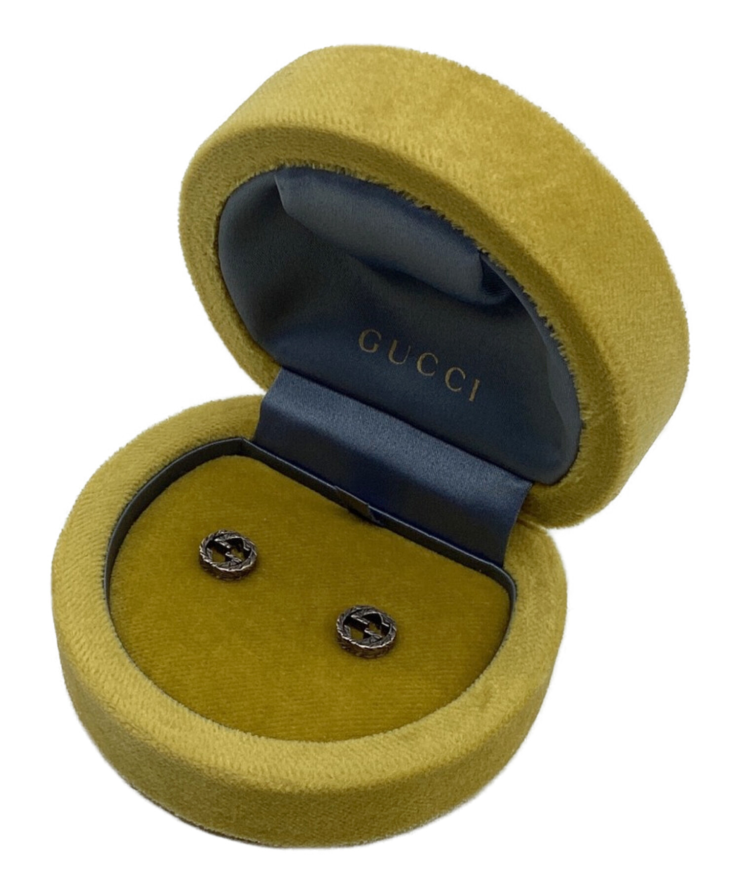 GUCCI (グッチ) インターロッキングG シルバー ピアス