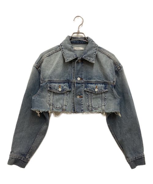 中古・古着通販】moussy (マウジー) CROPPED CUT OFF DENIM ジャケット