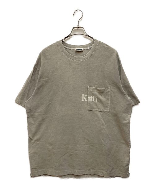 中古・古着通販】KITH (キス) ポケットTシャツ グレー サイズ:XL