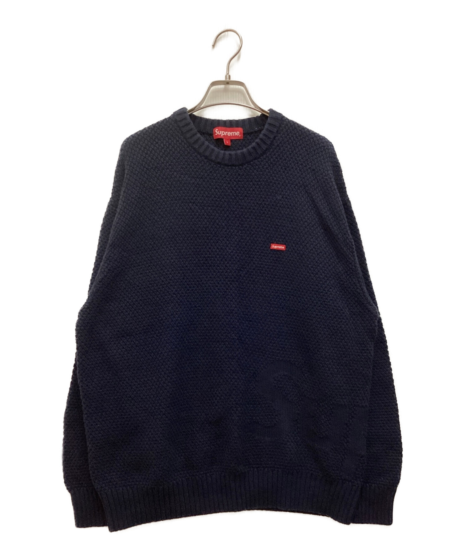 ニット/セーターSupreme small box logo sweater L - ニット/セーター